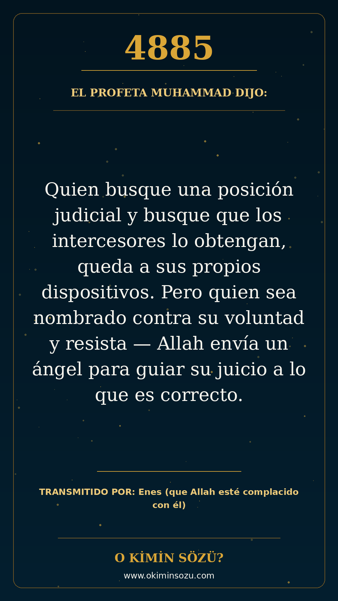 hadis 4885 es