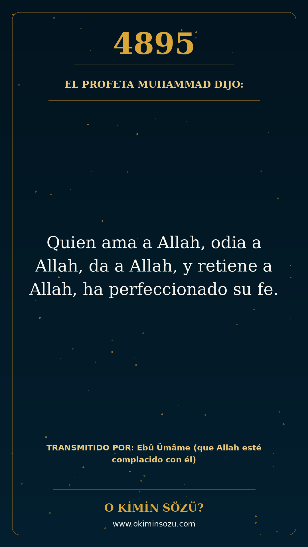 hadis 4895 es