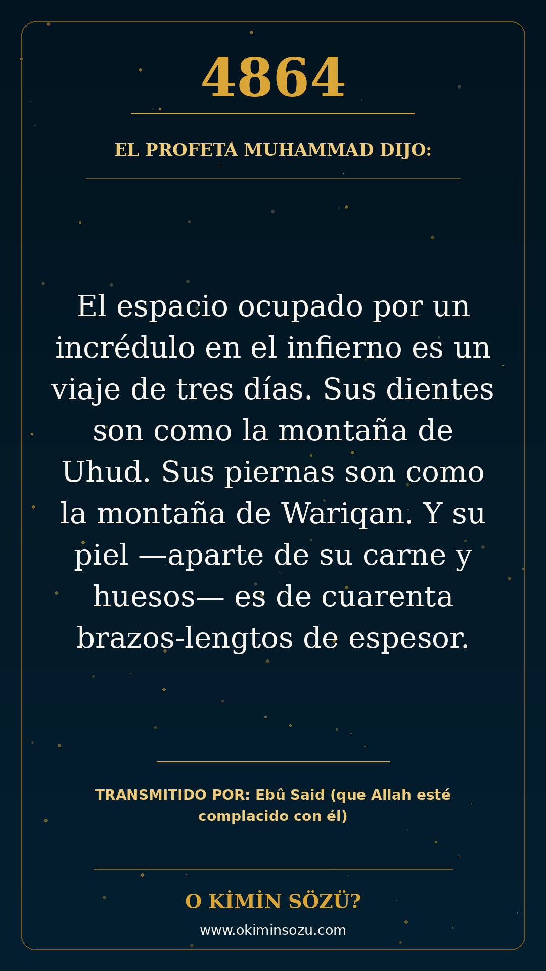 hadis 4864 es
