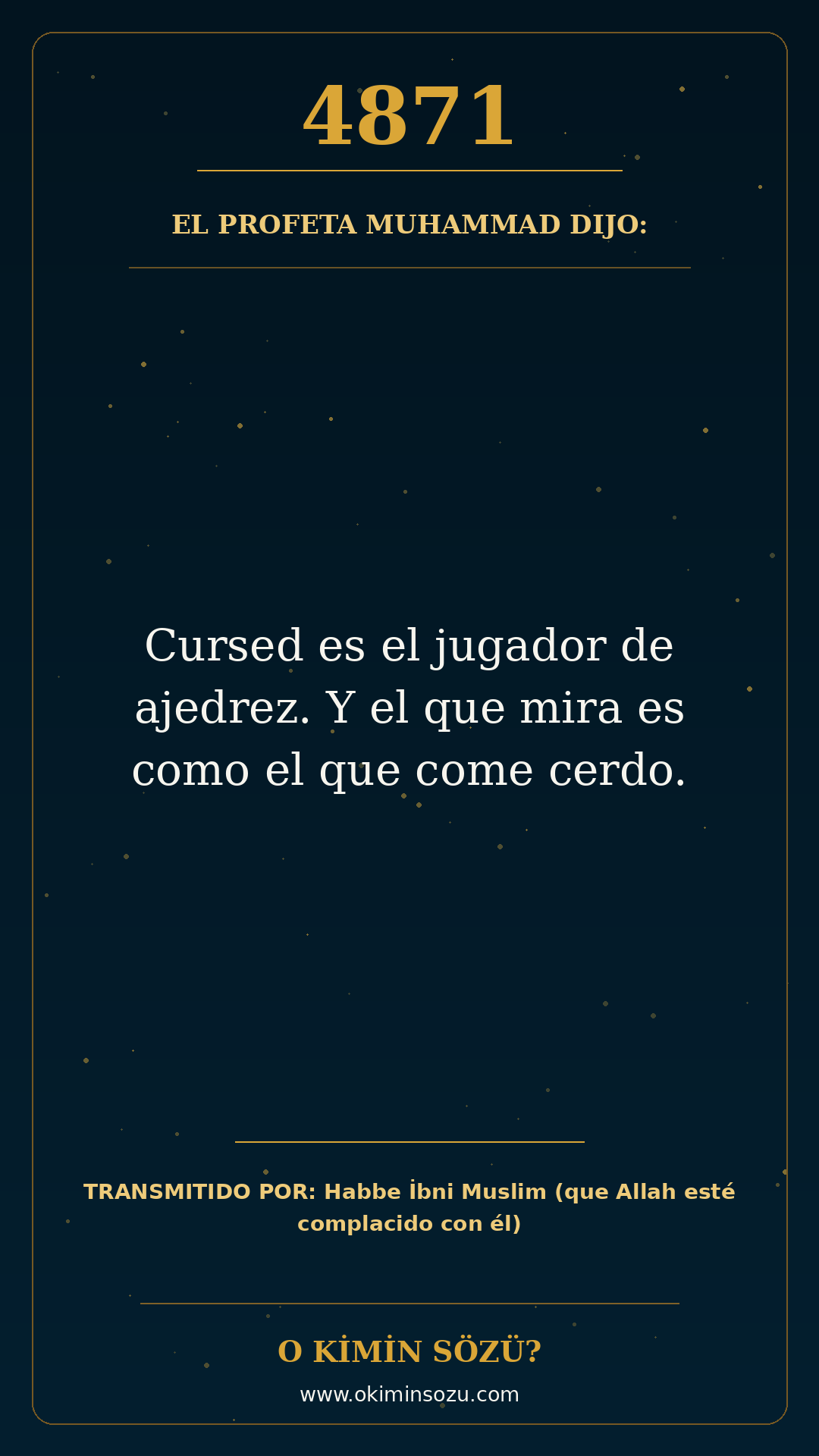 hadis 4871 es