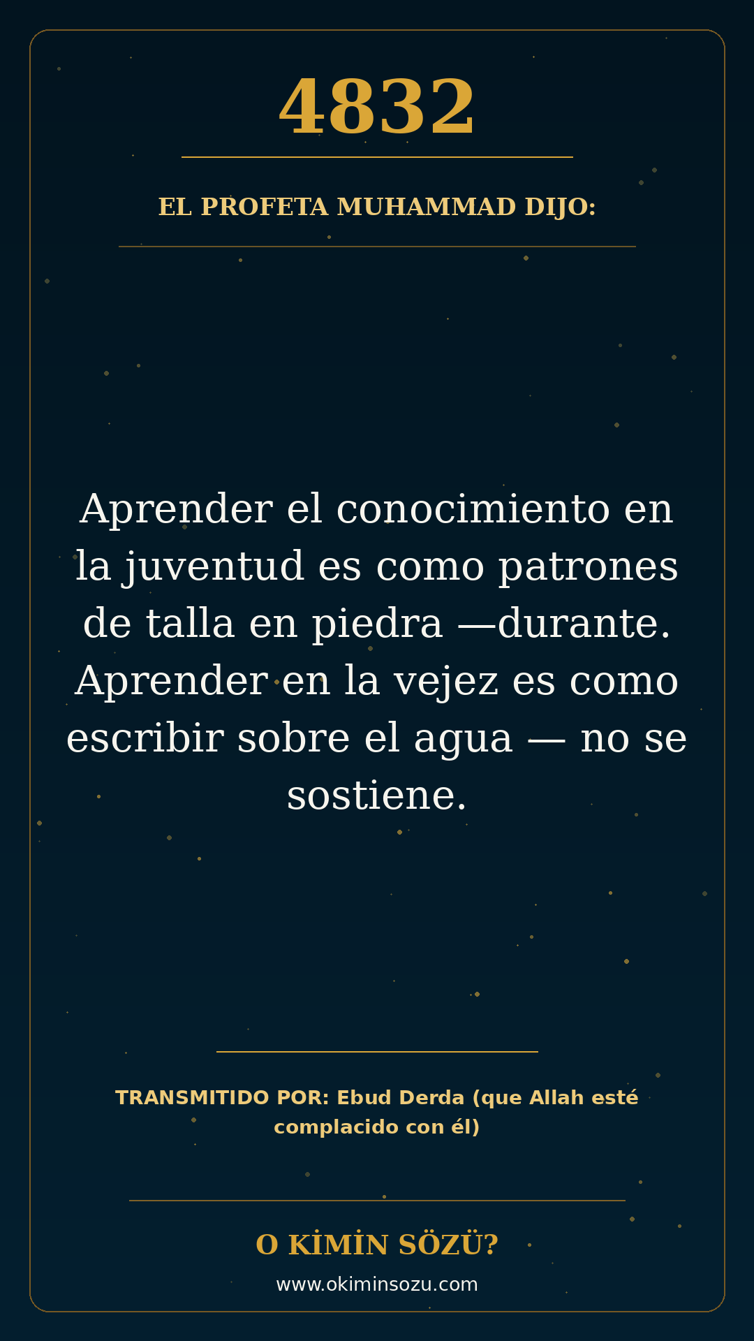 hadis 4832 es
