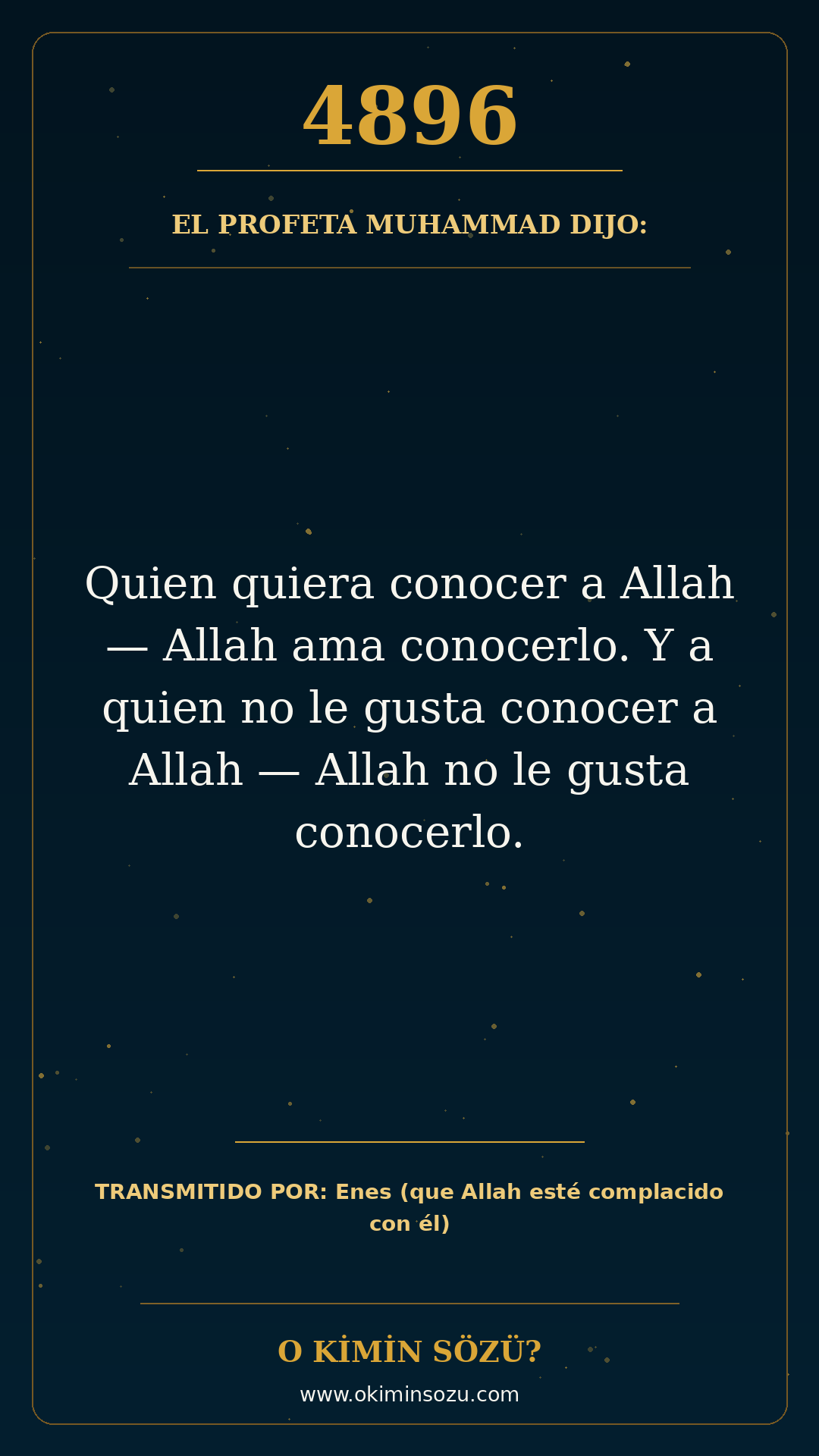 hadis 4896 es