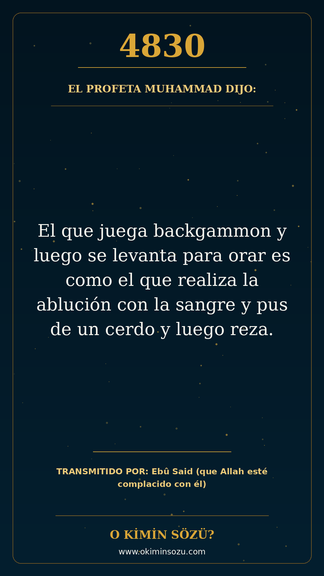 hadis 4830 es