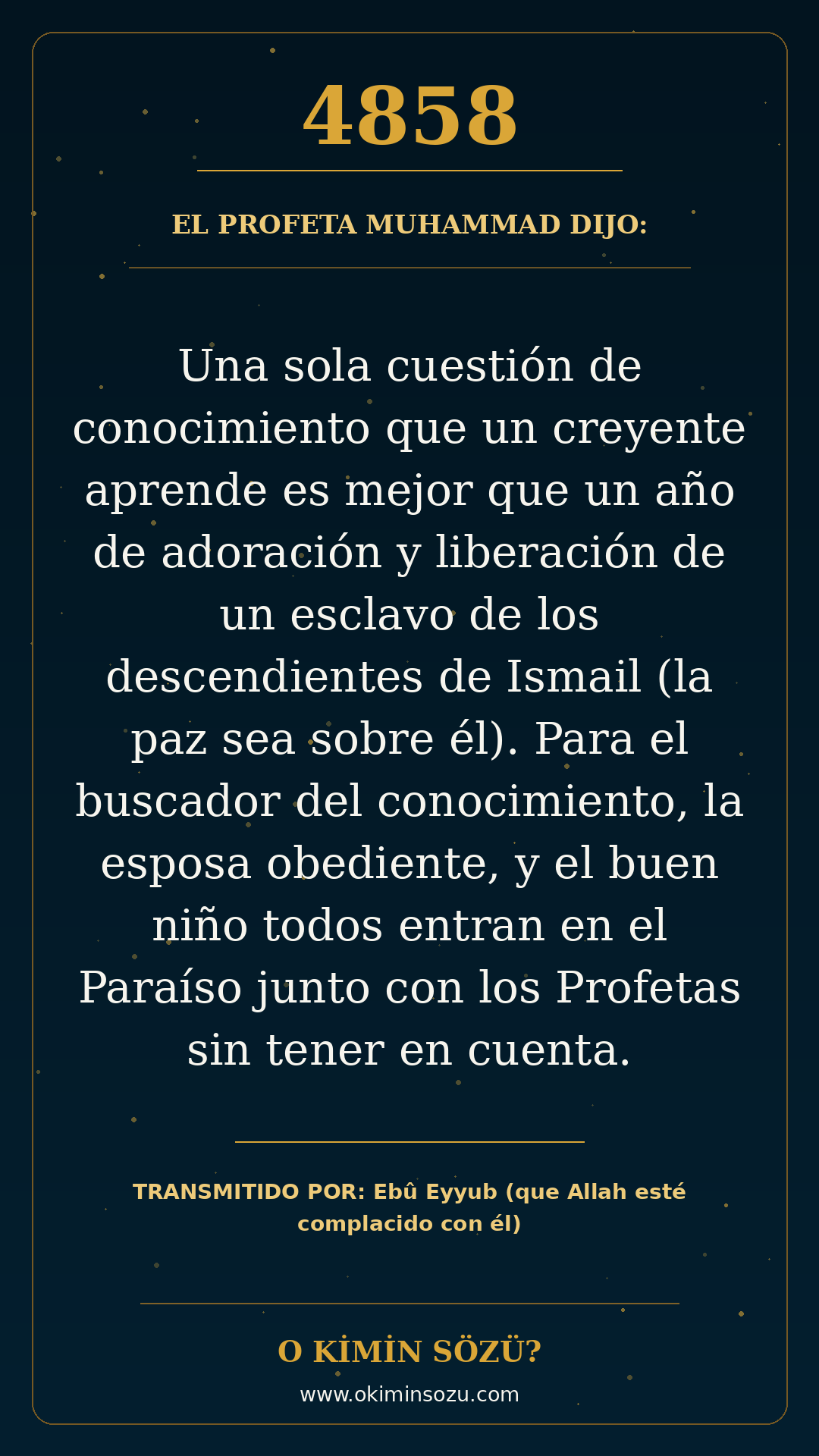 hadis 4858 es