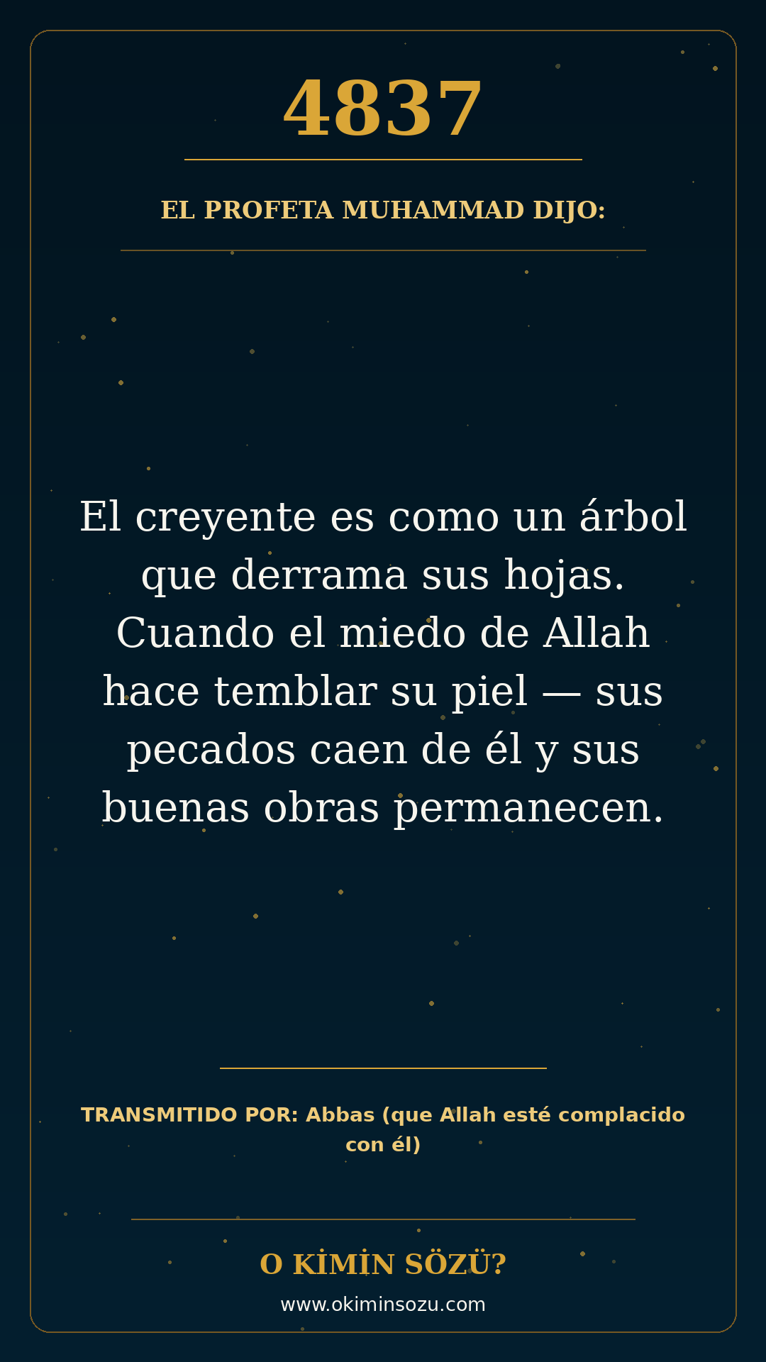 hadis 4837 es