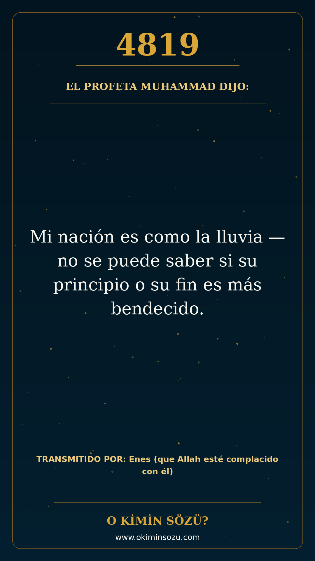 hadis 4819 es