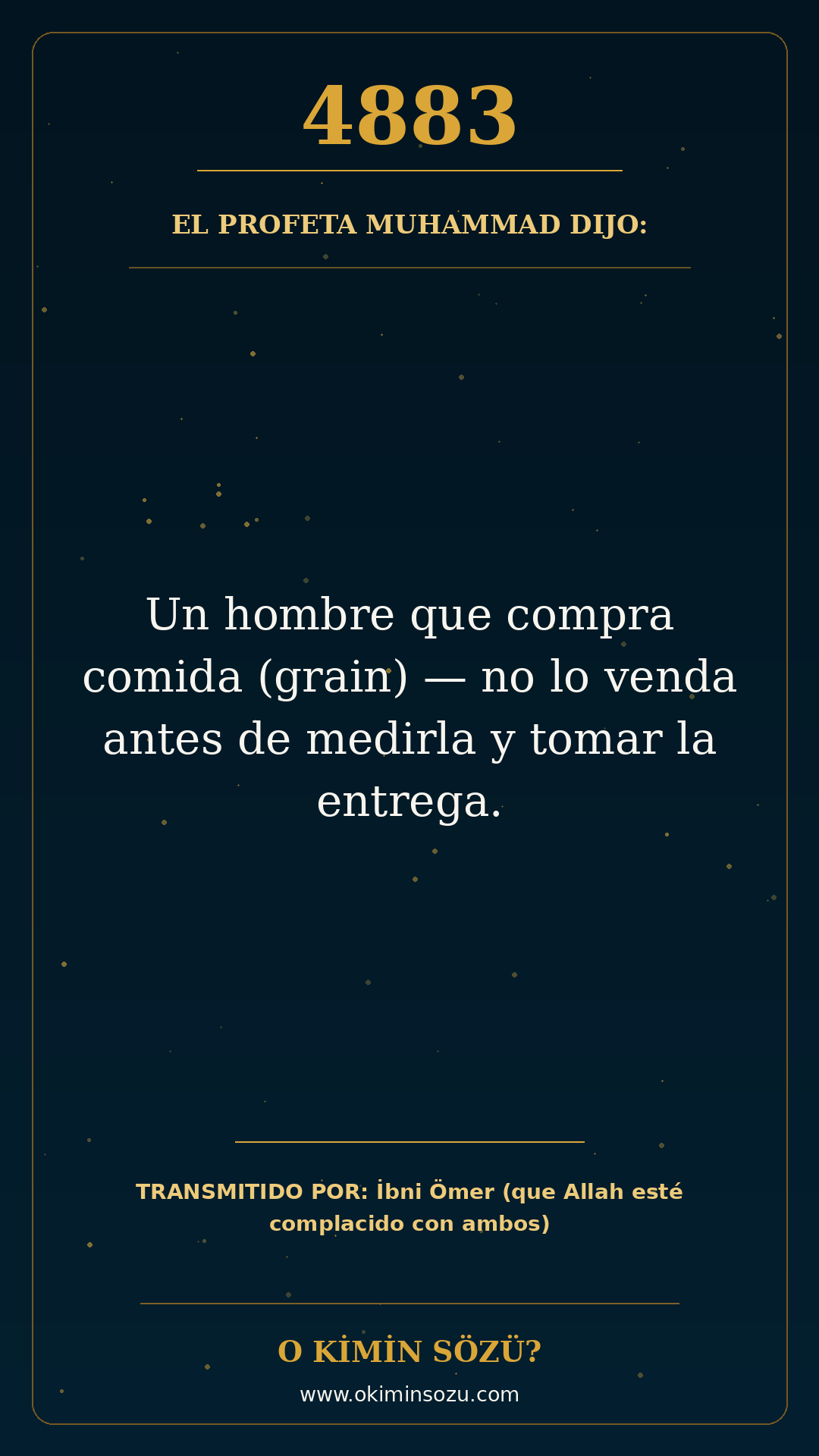 hadis 4883 es