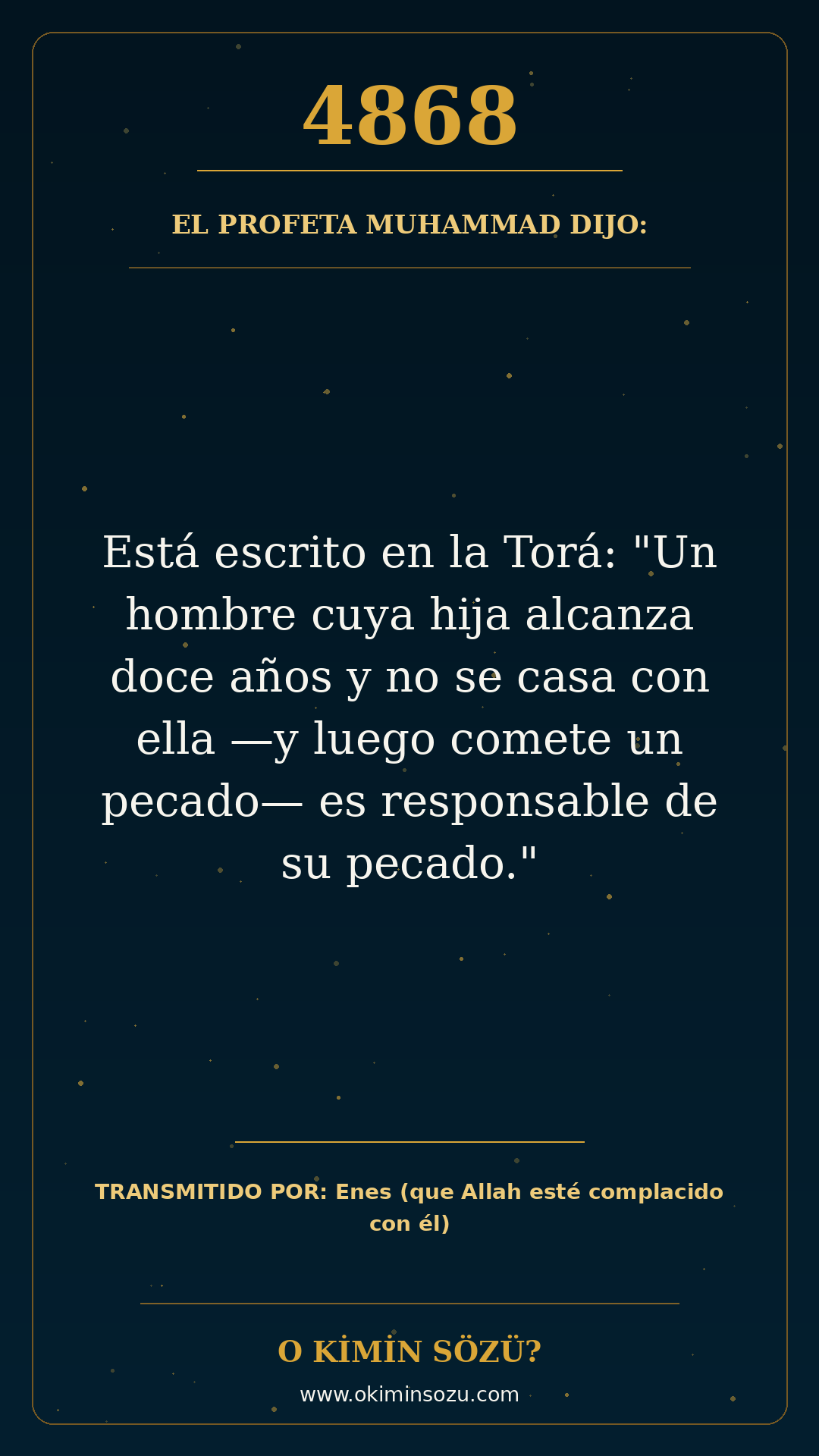 hadis 4868 es