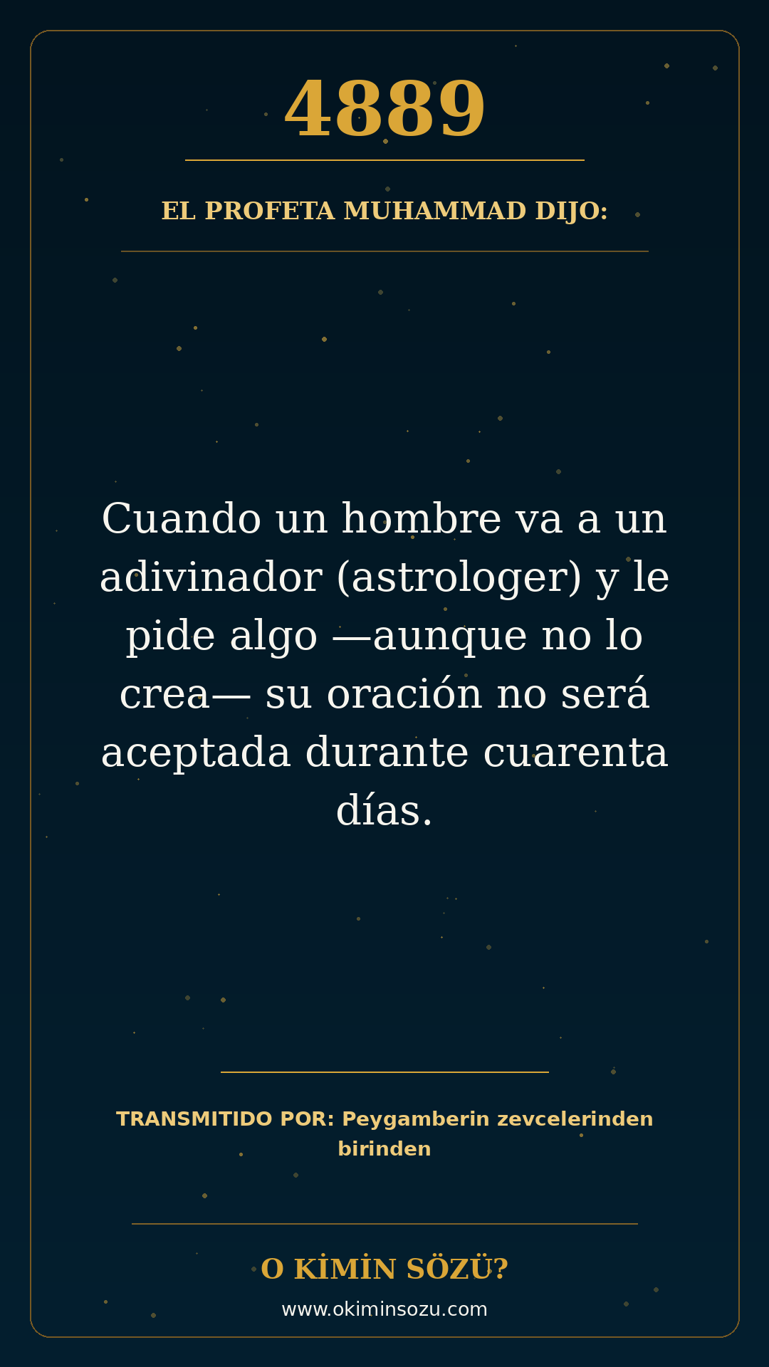 hadis 4889 es
