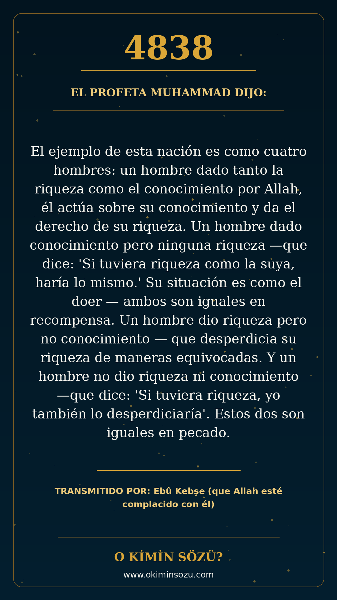 hadis 4838 es