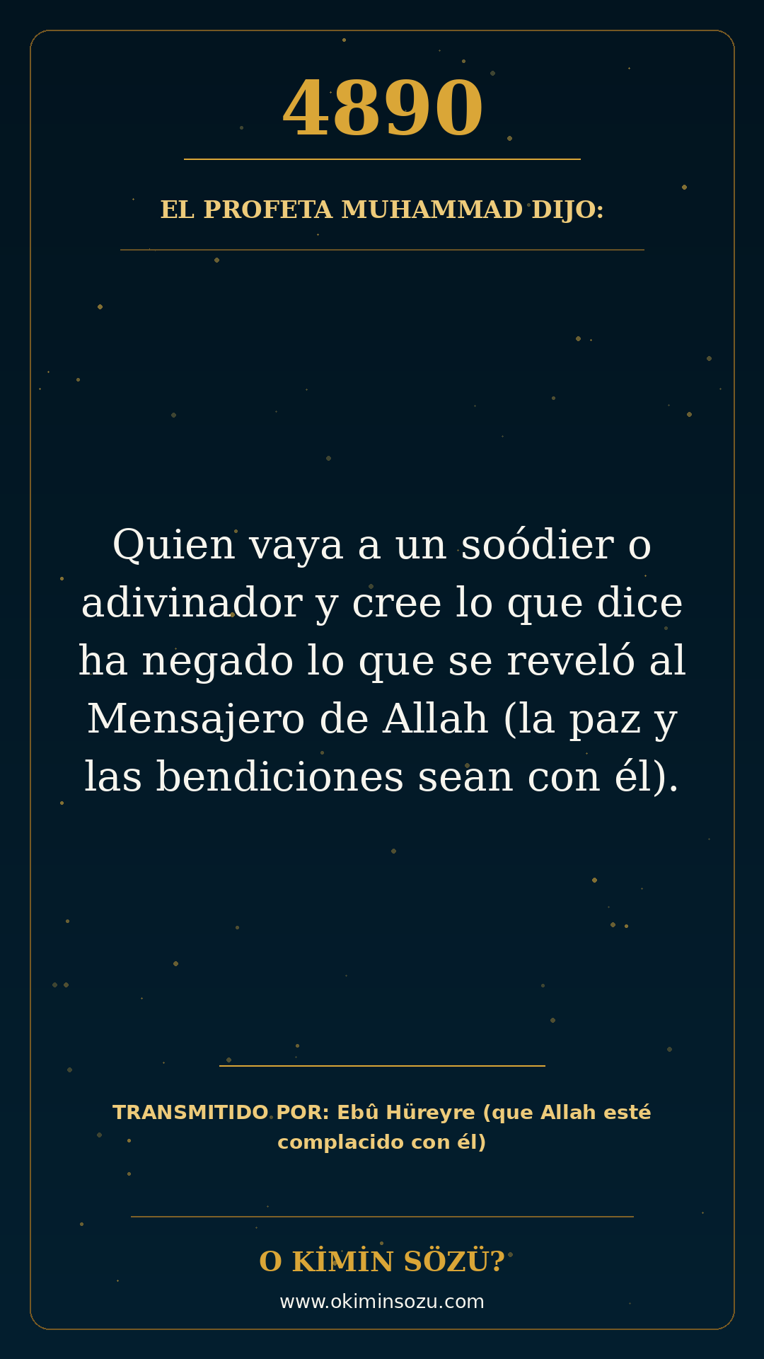 hadis 4890 es