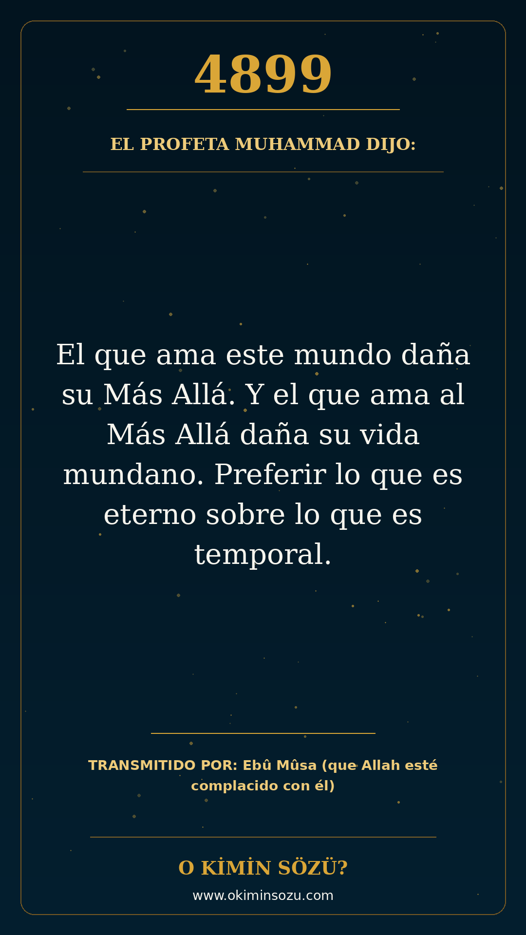 hadis 4899 es