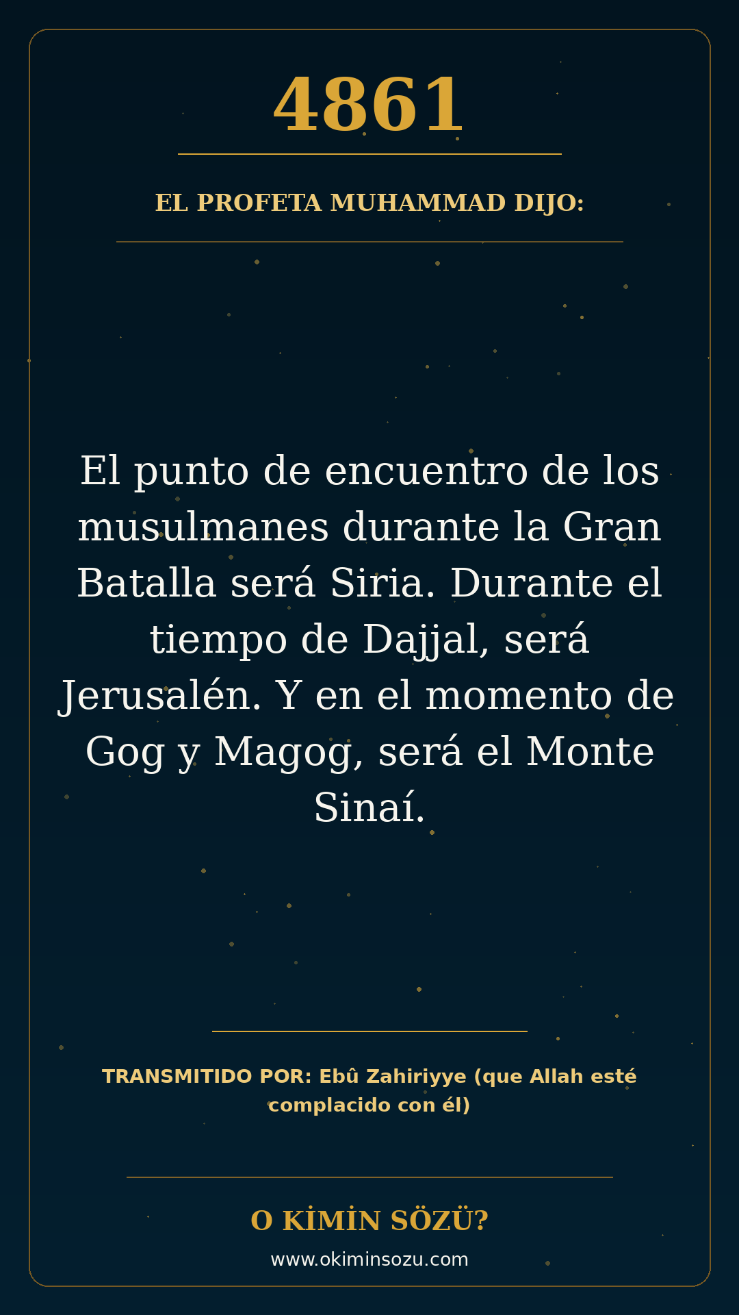 hadis 4861 es