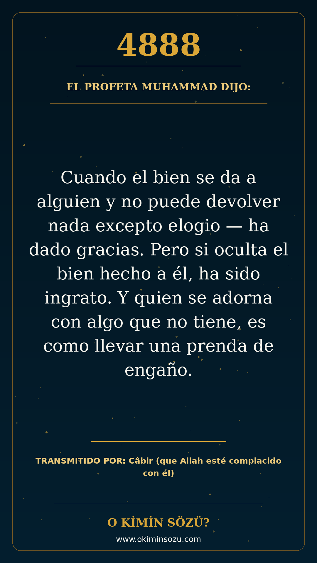 hadis 4888 es