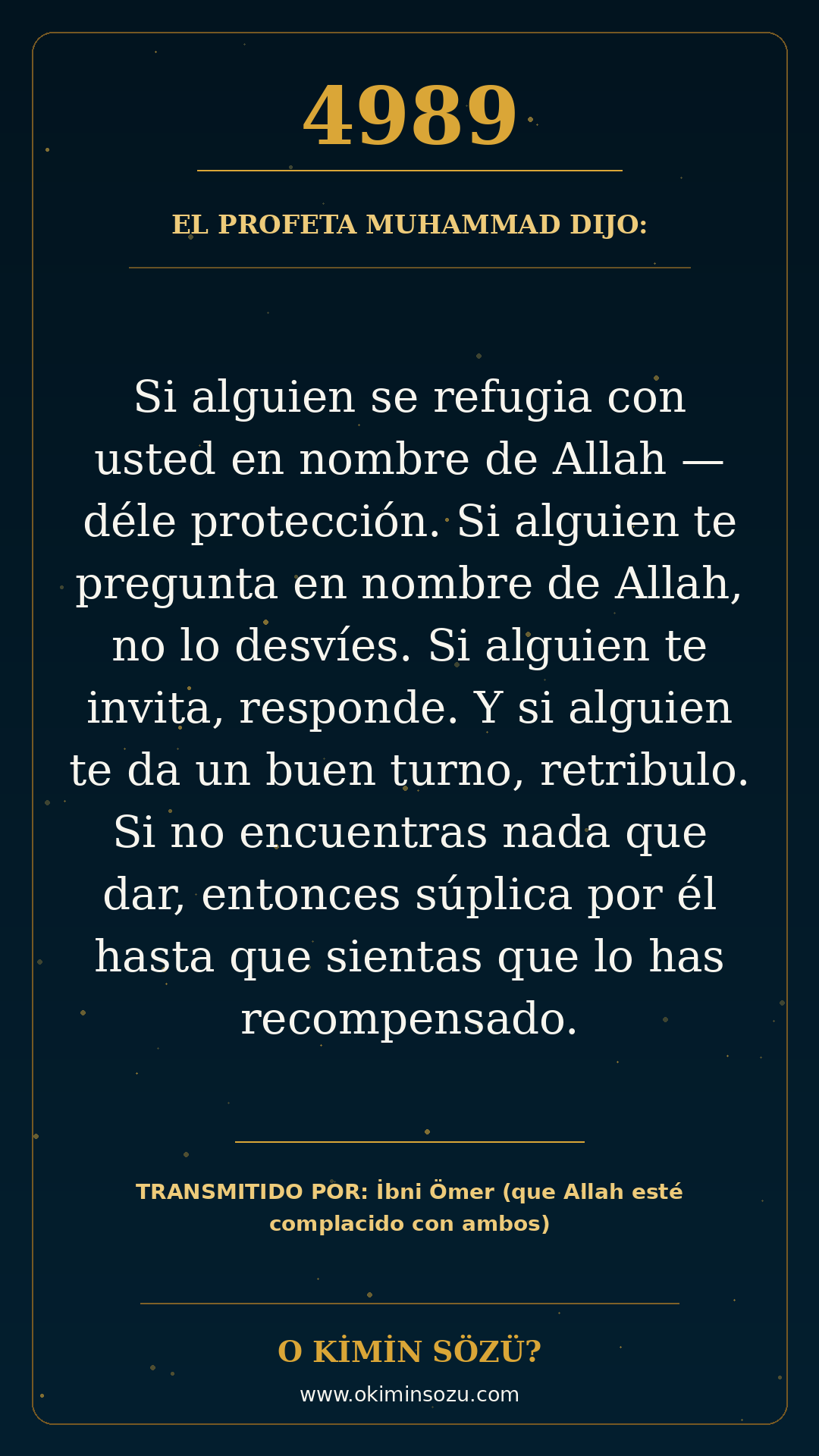 hadis 4989 es