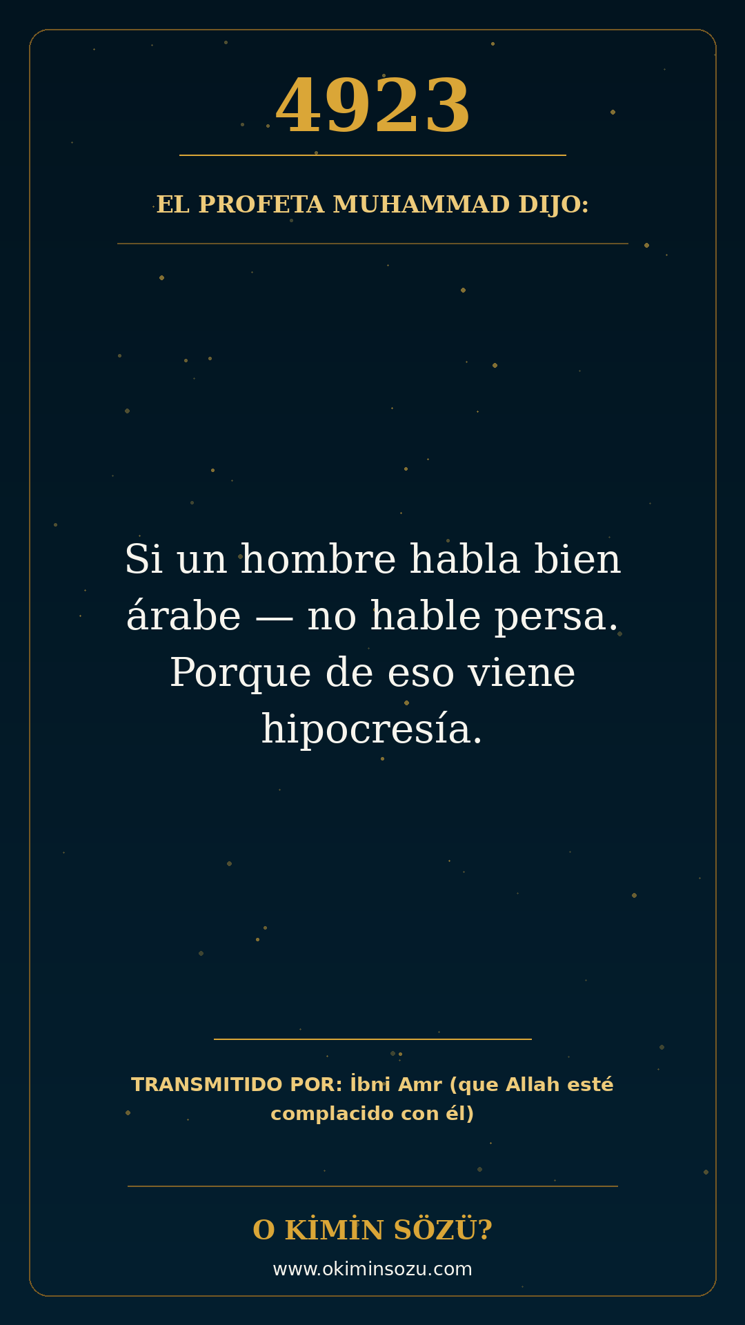 hadis 4923 es