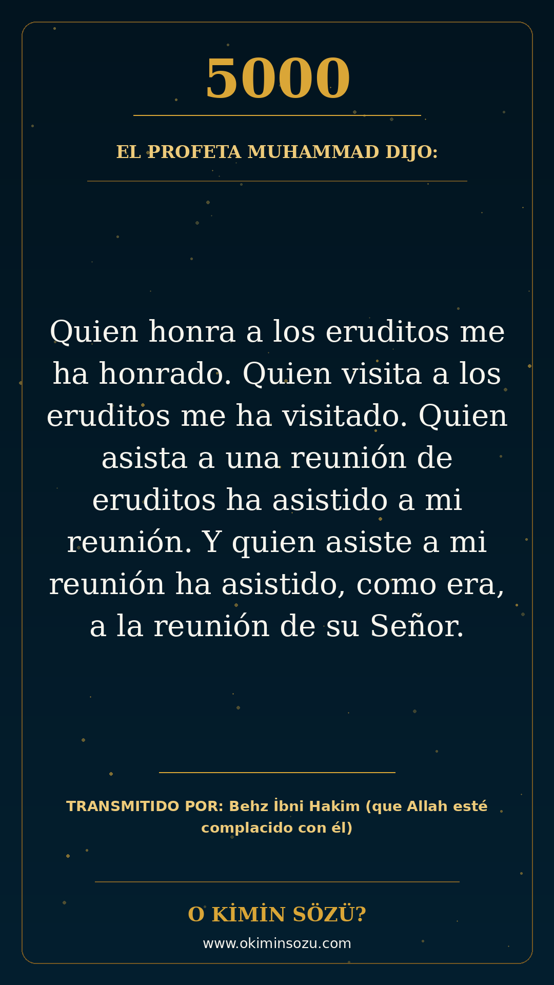 hadis 5000 es