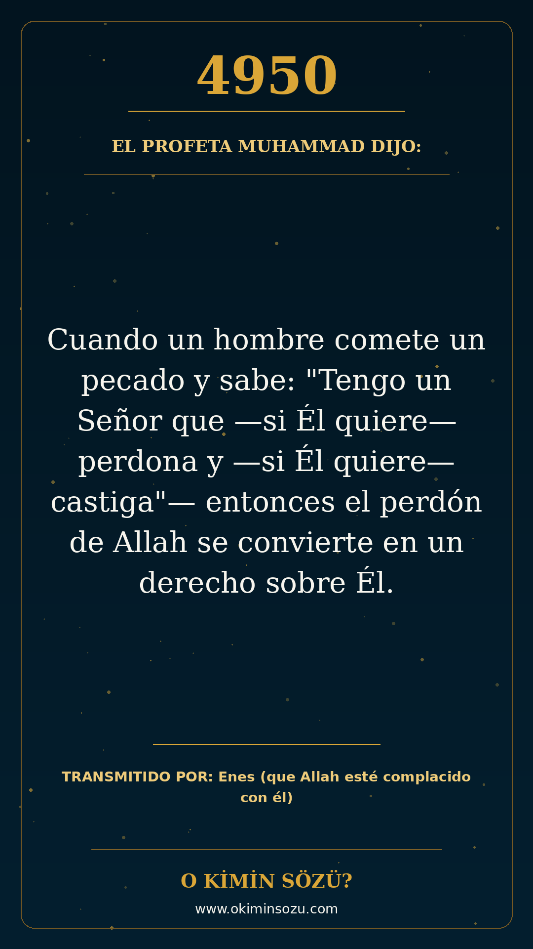 hadis 4950 es