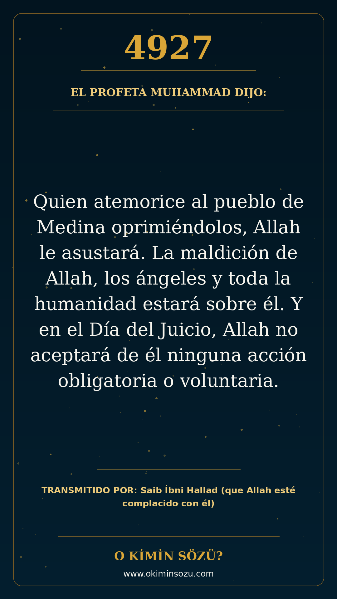 hadis 4927 es