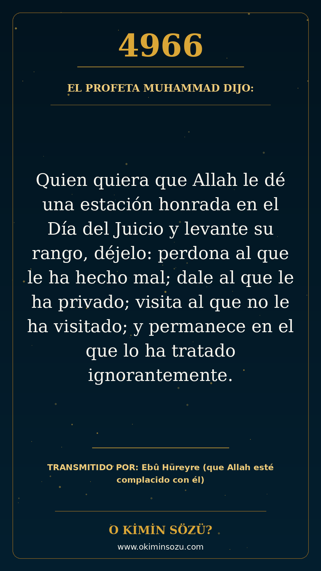 hadis 4966 es