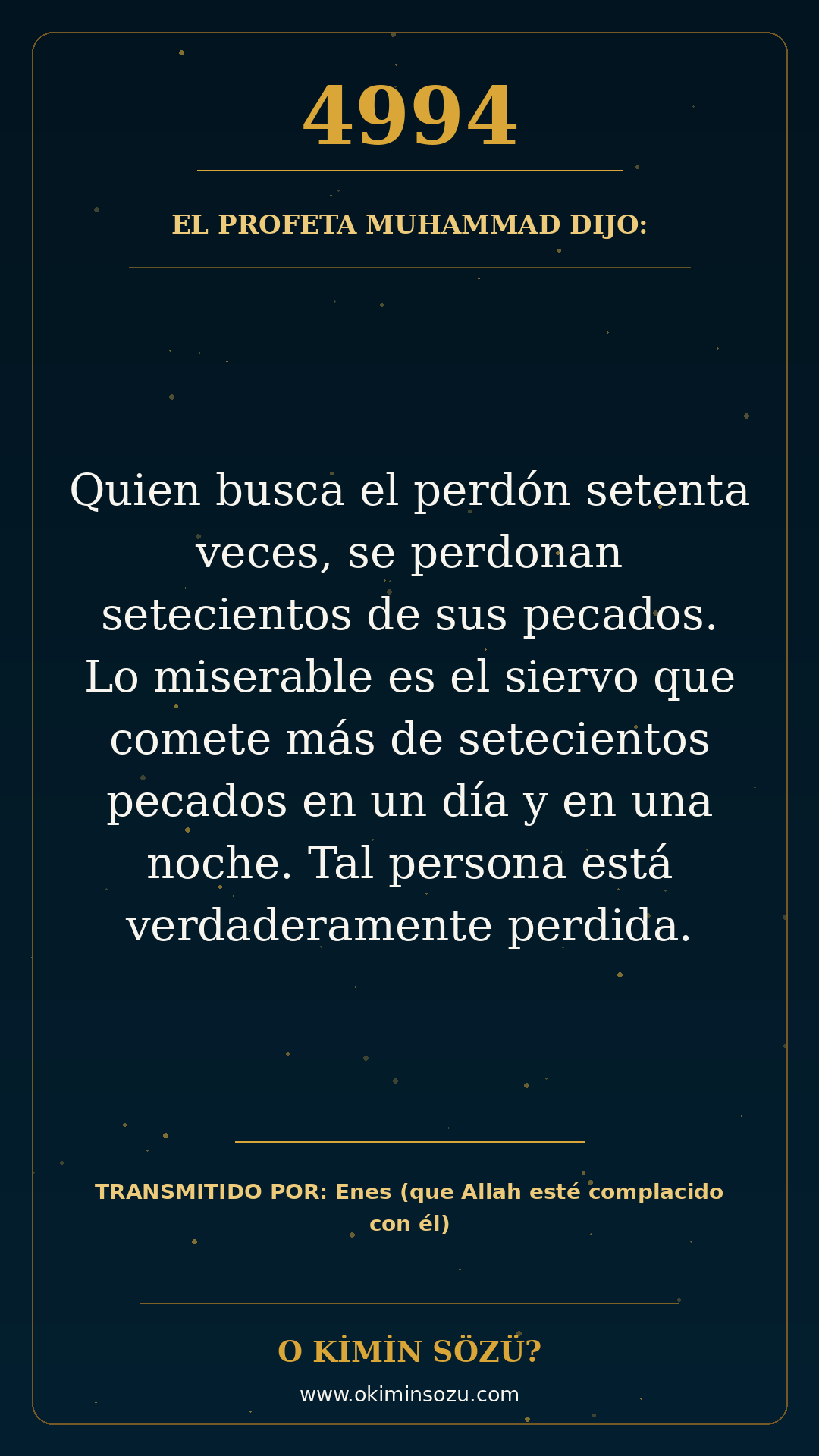 hadis 4994 es