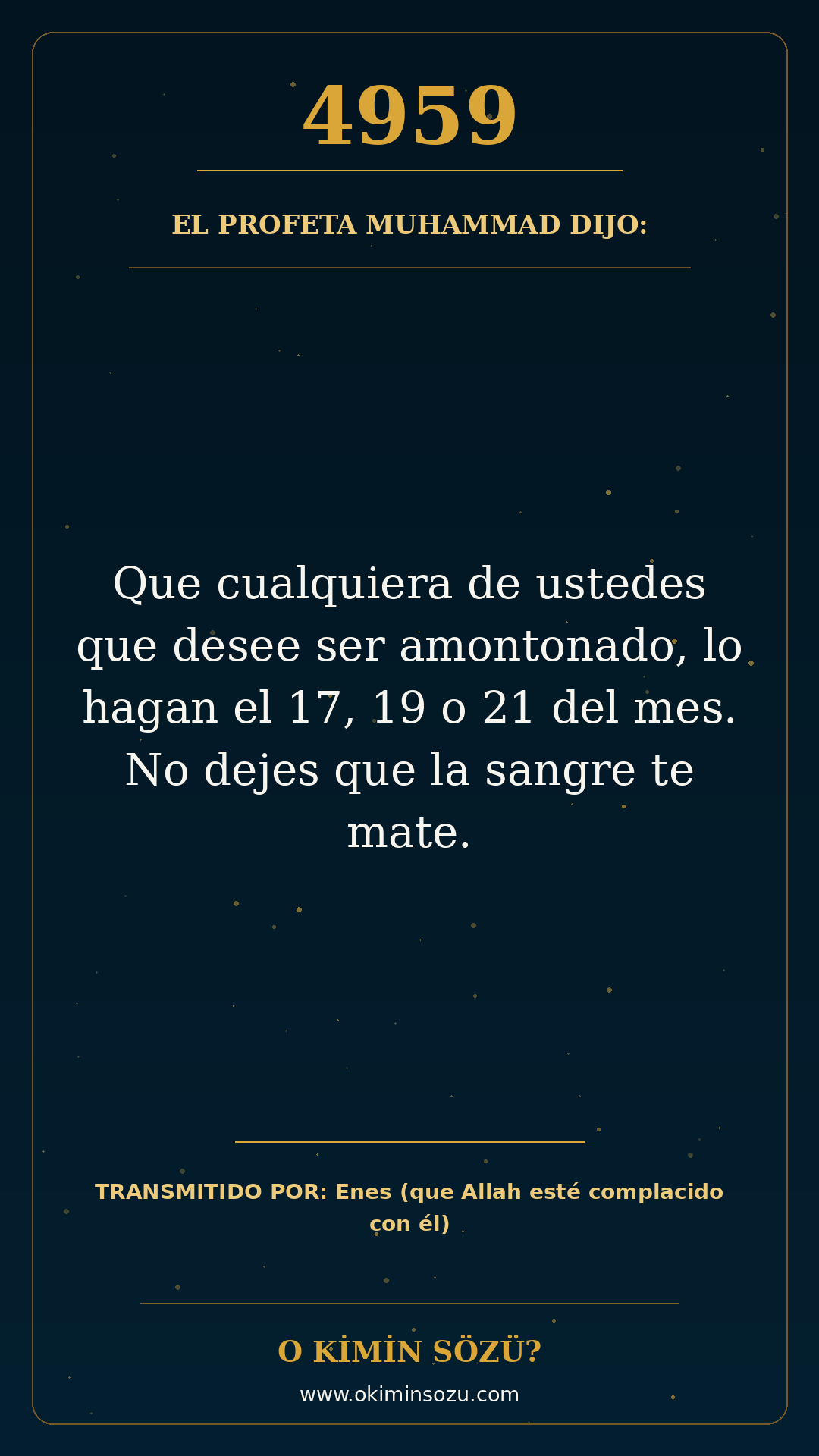 hadis 4959 es