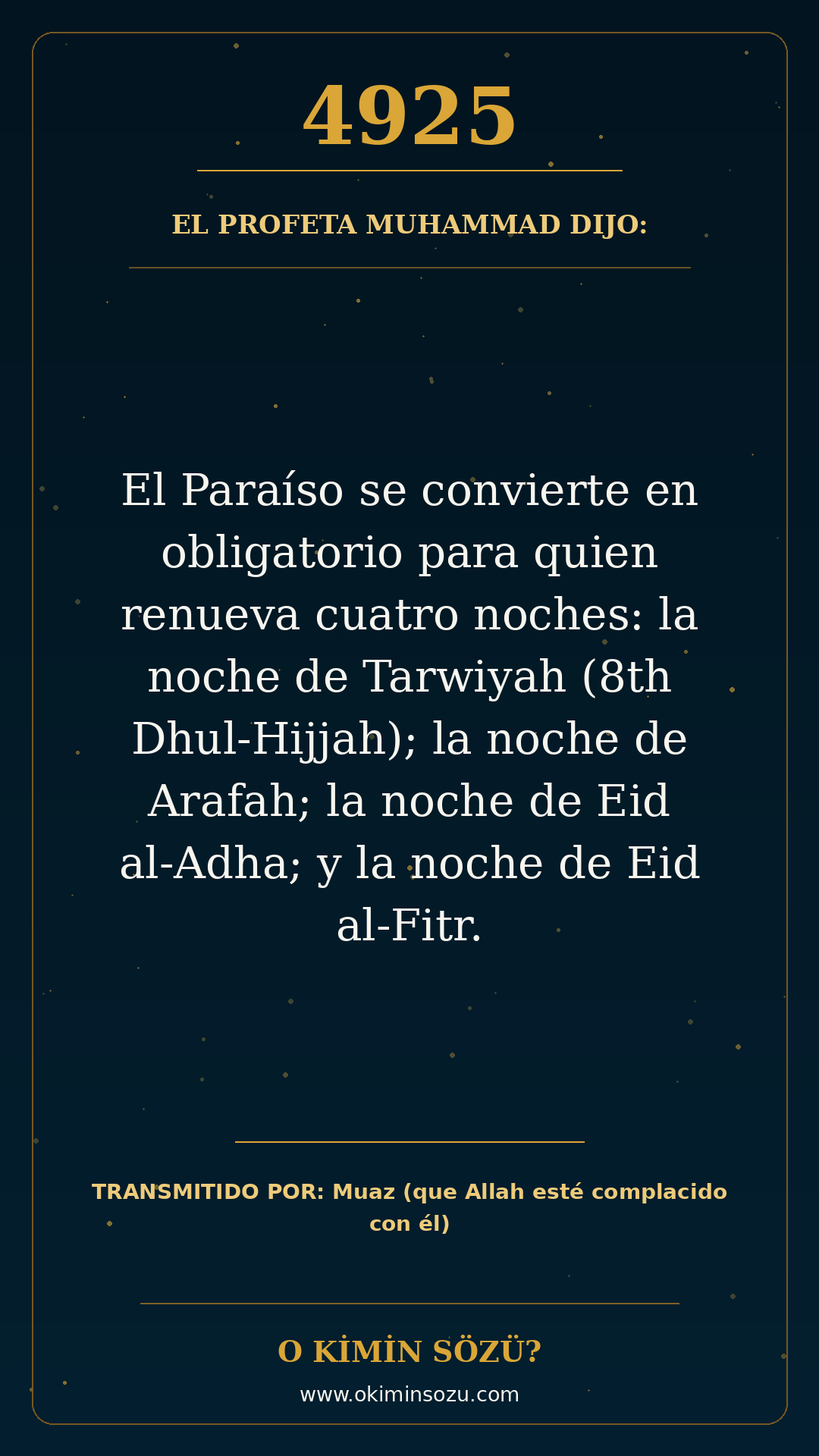 hadis 4925 es