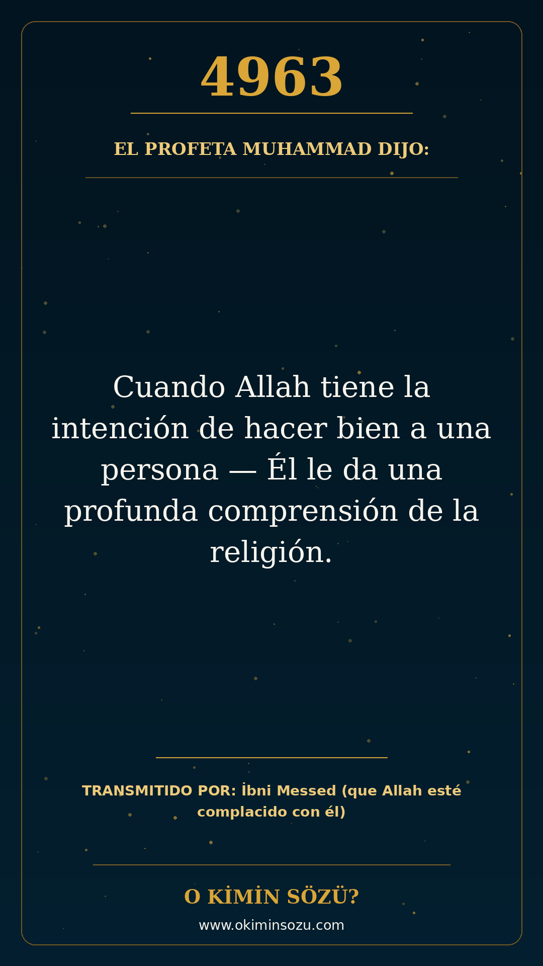 hadis 4963 es