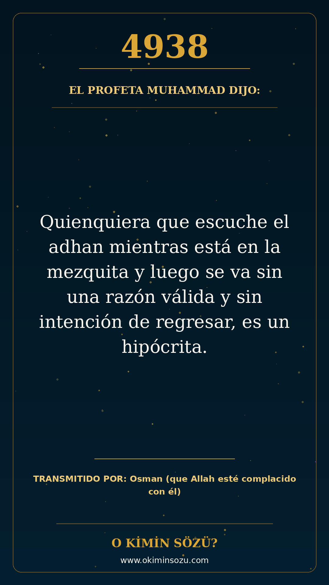 hadis 4938 es