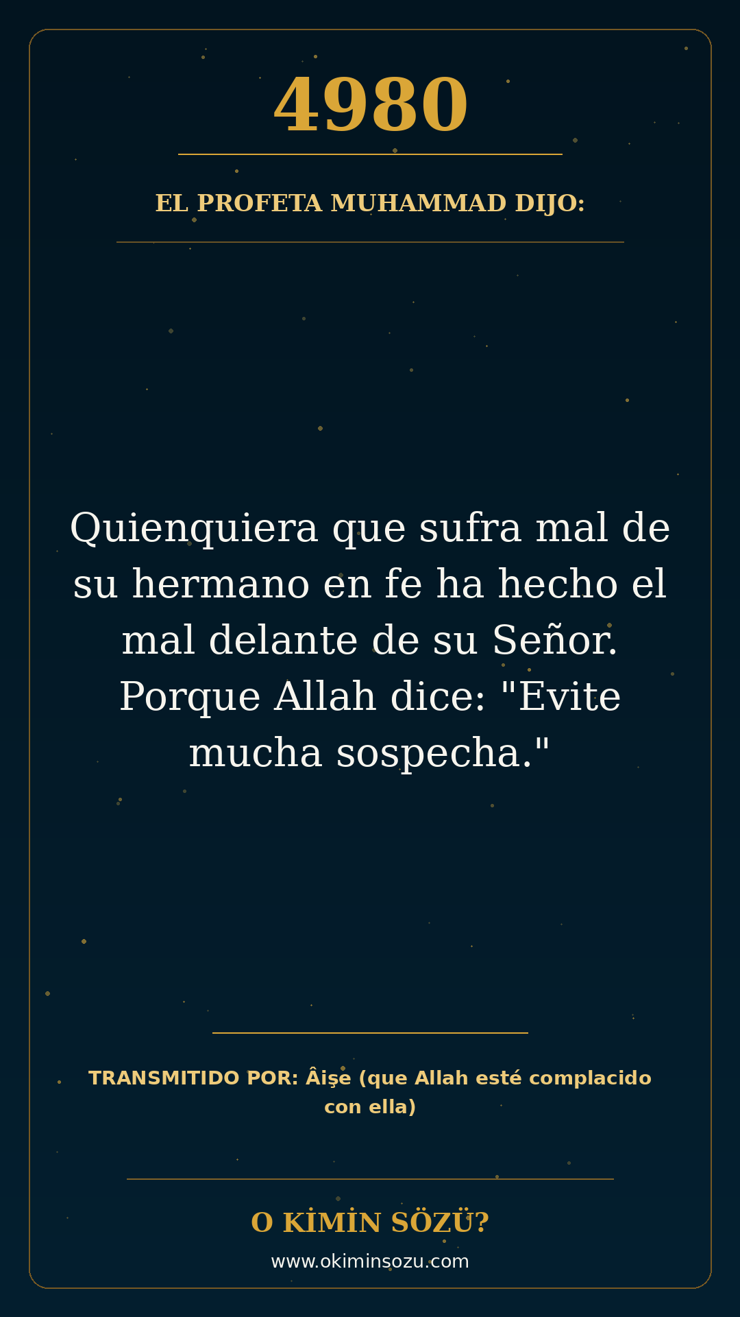 hadis 4980 es