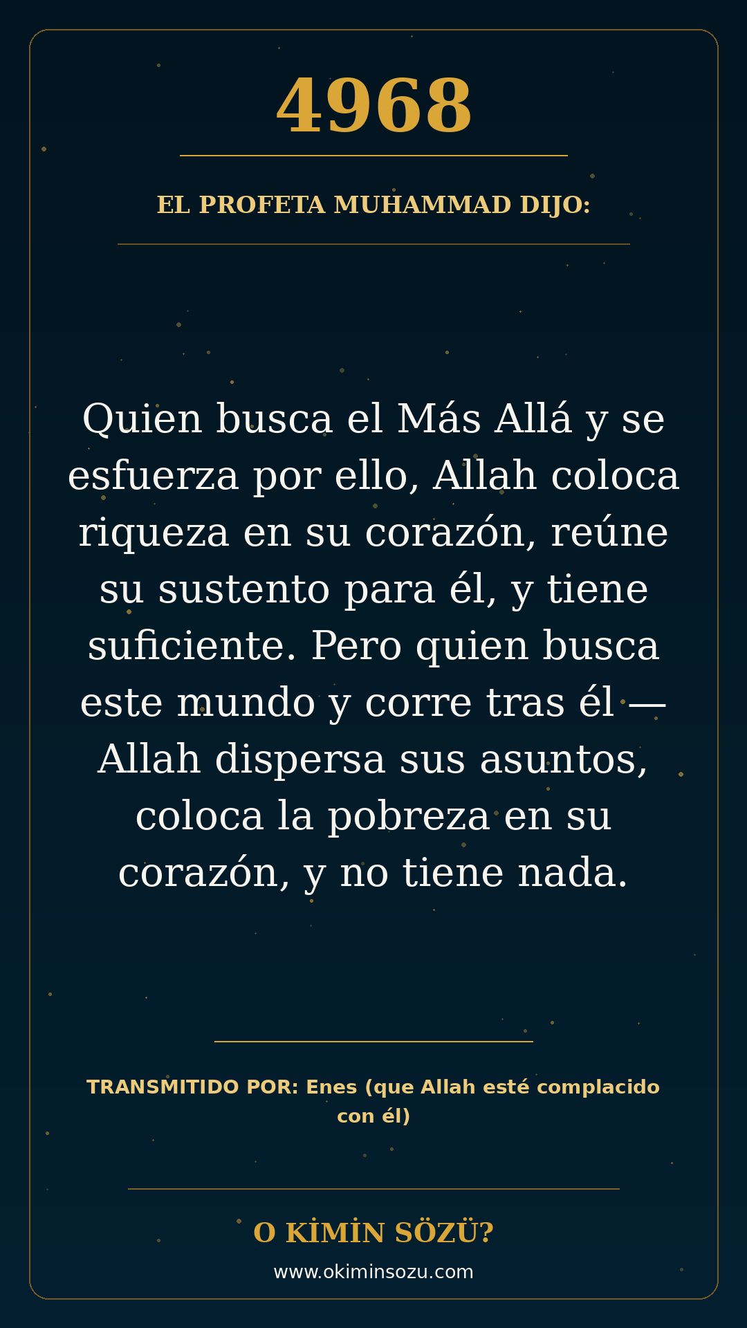 hadis 4968 es