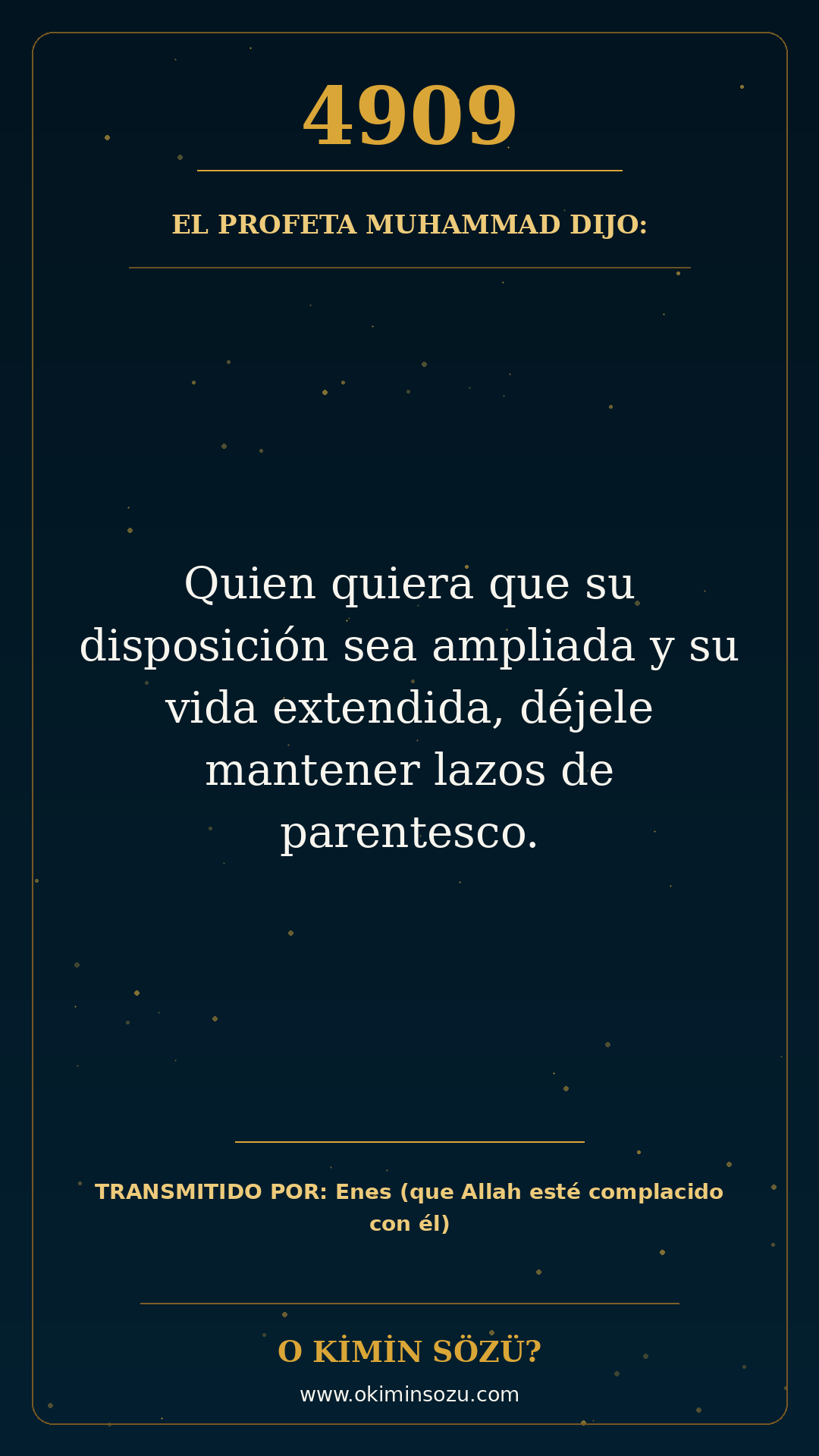 hadis 4909 es