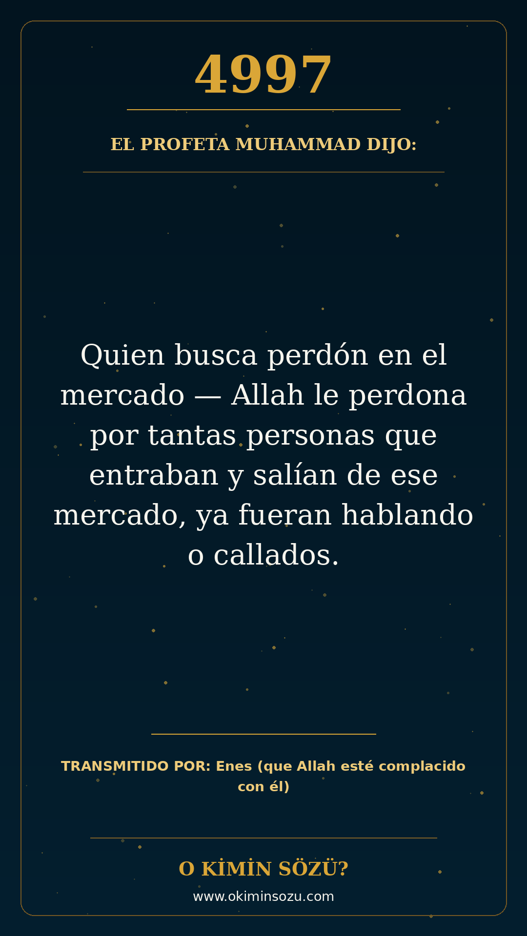 hadis 4997 es