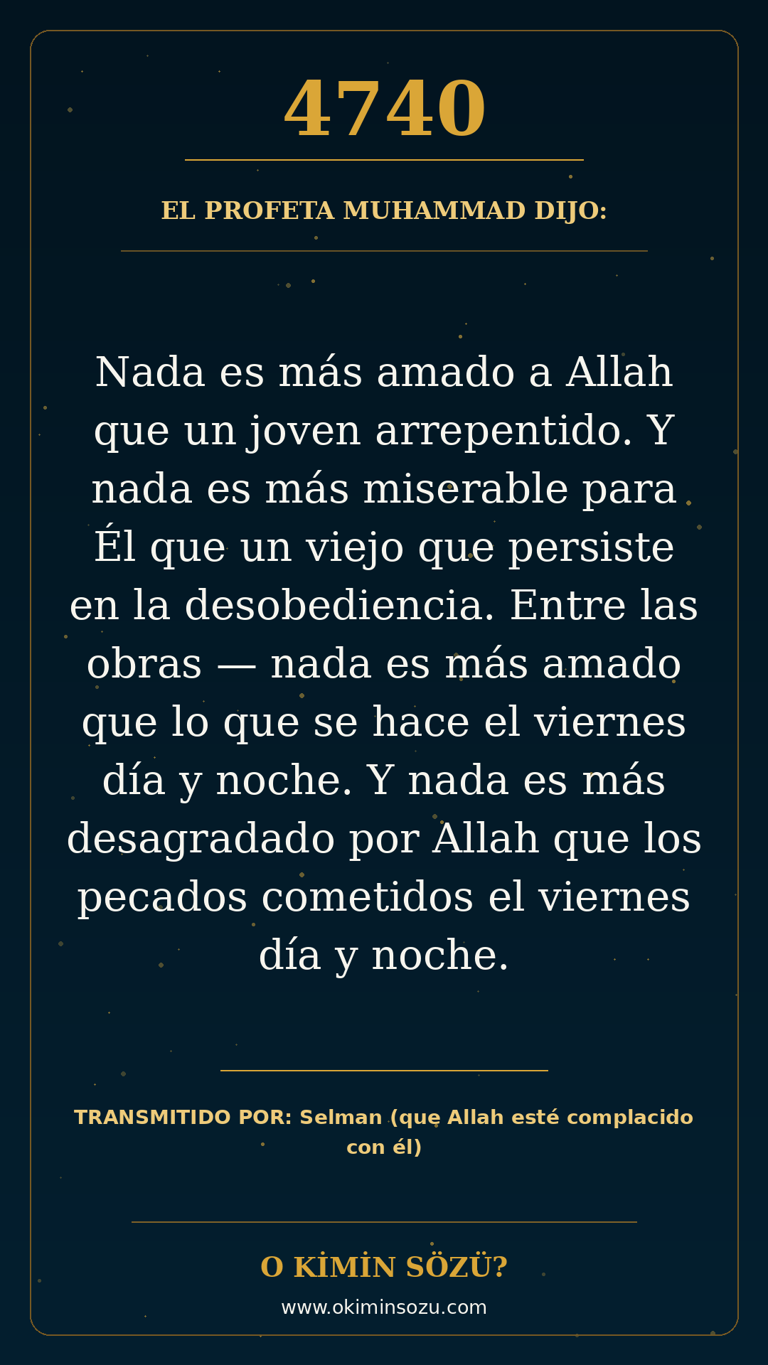 hadis 4740 es