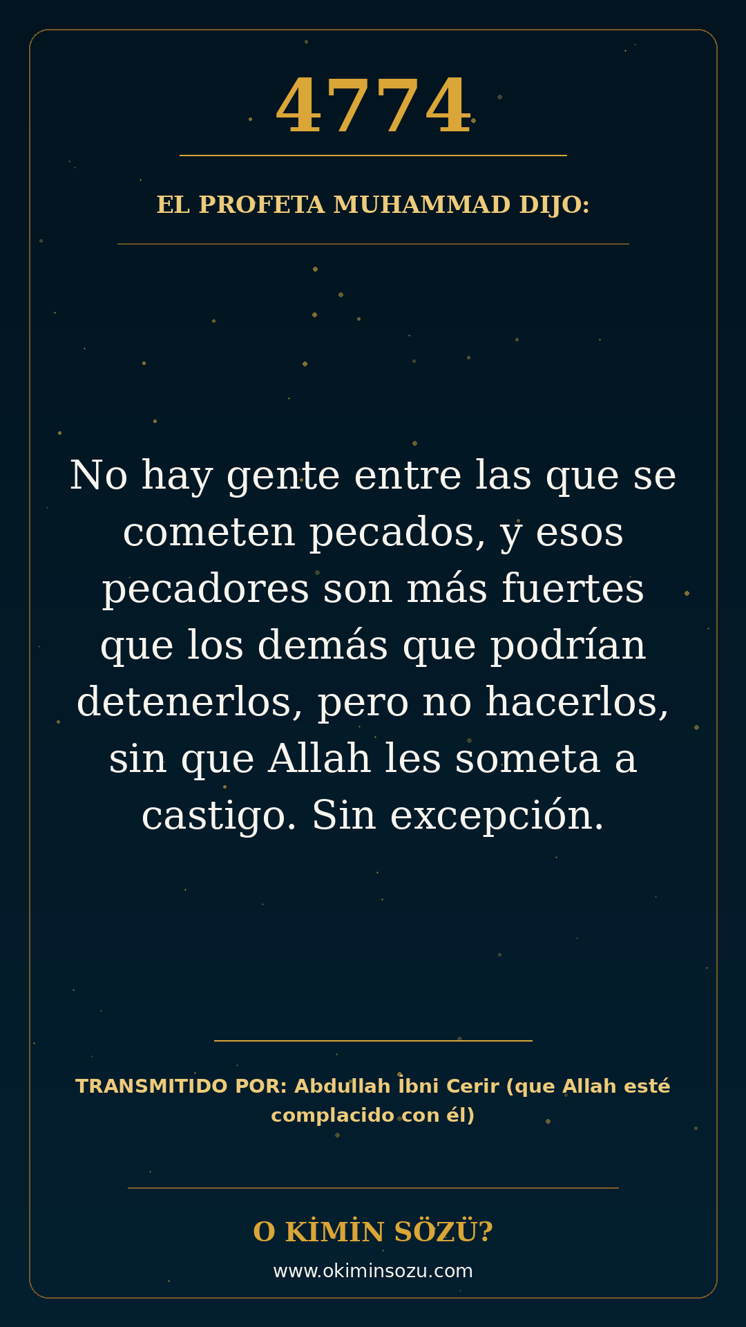 hadis 4774 es