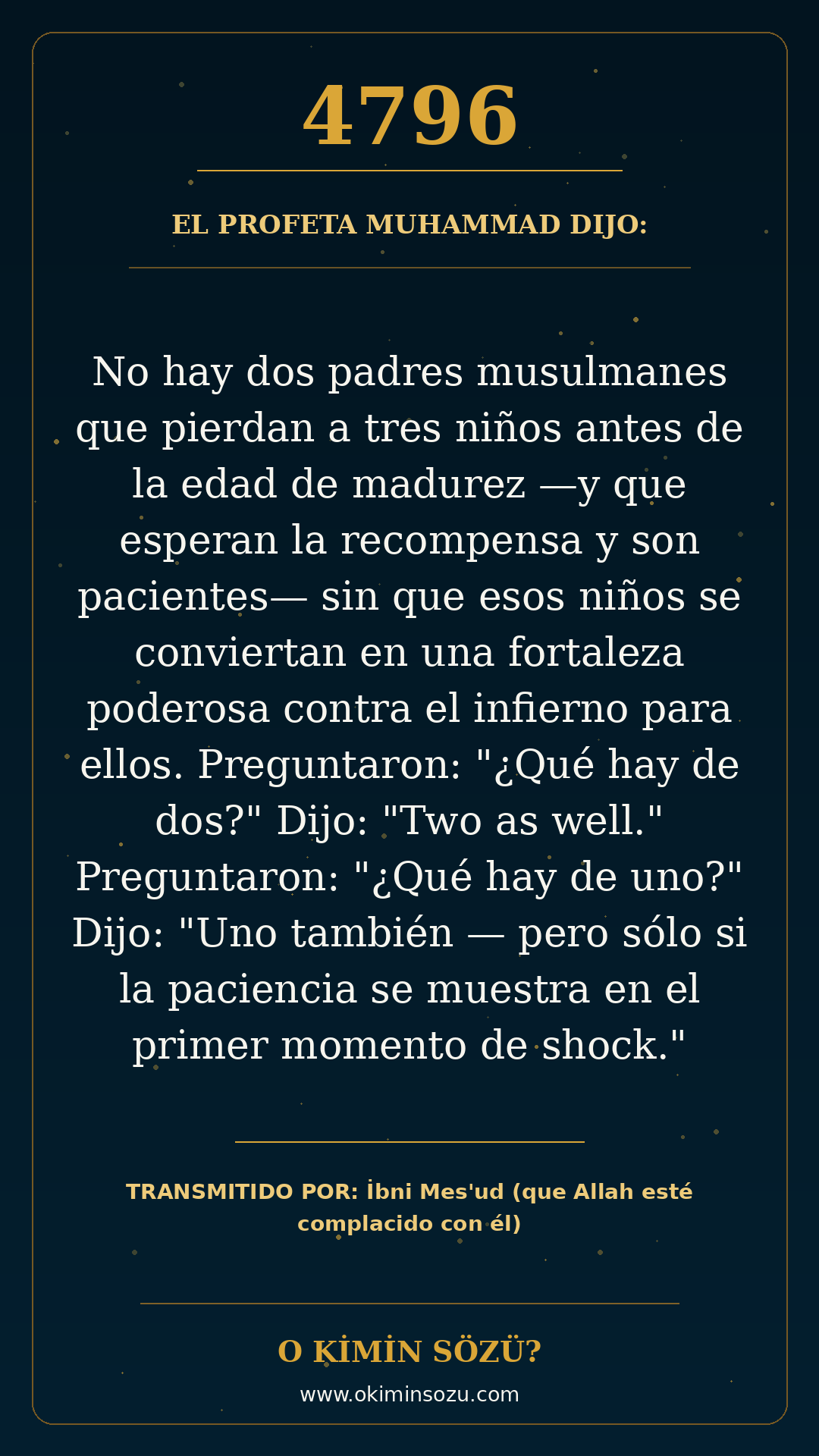 hadis 4796 es