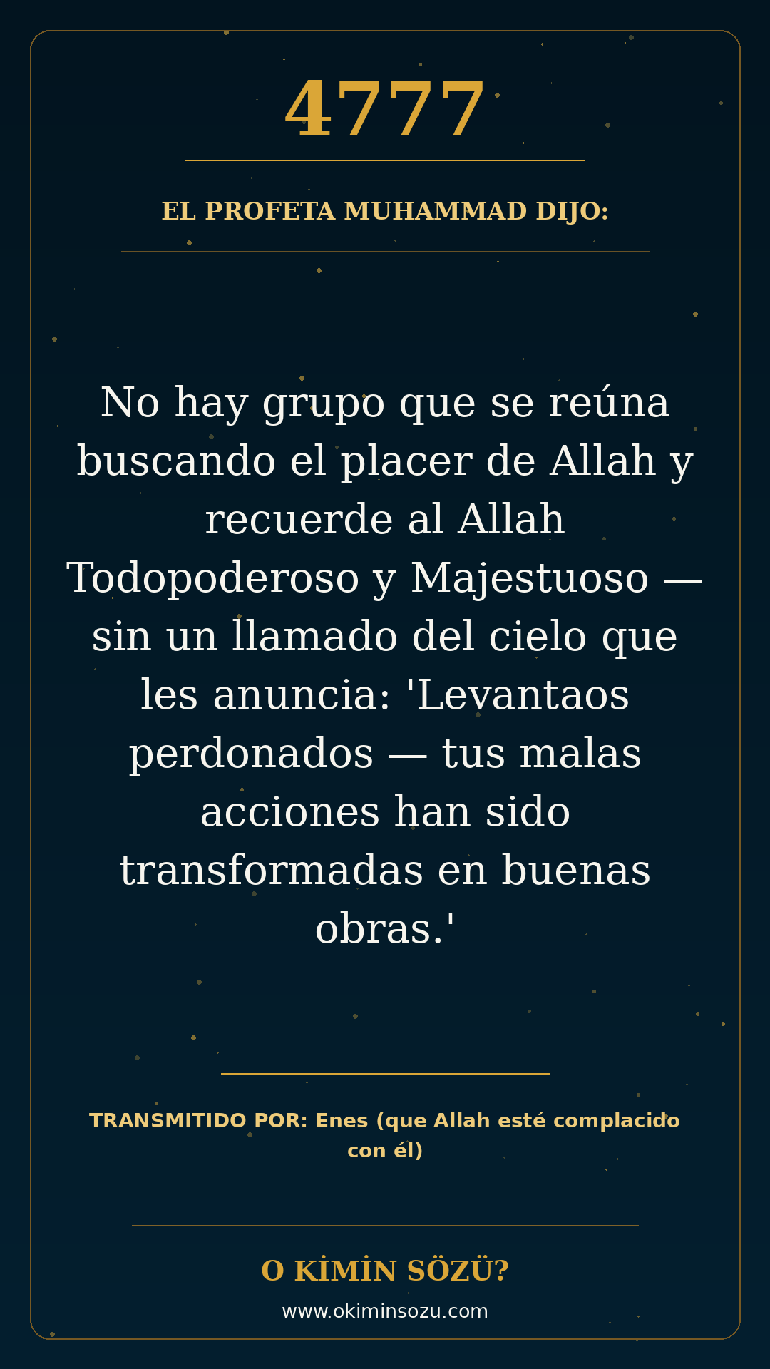 hadis 4777 es