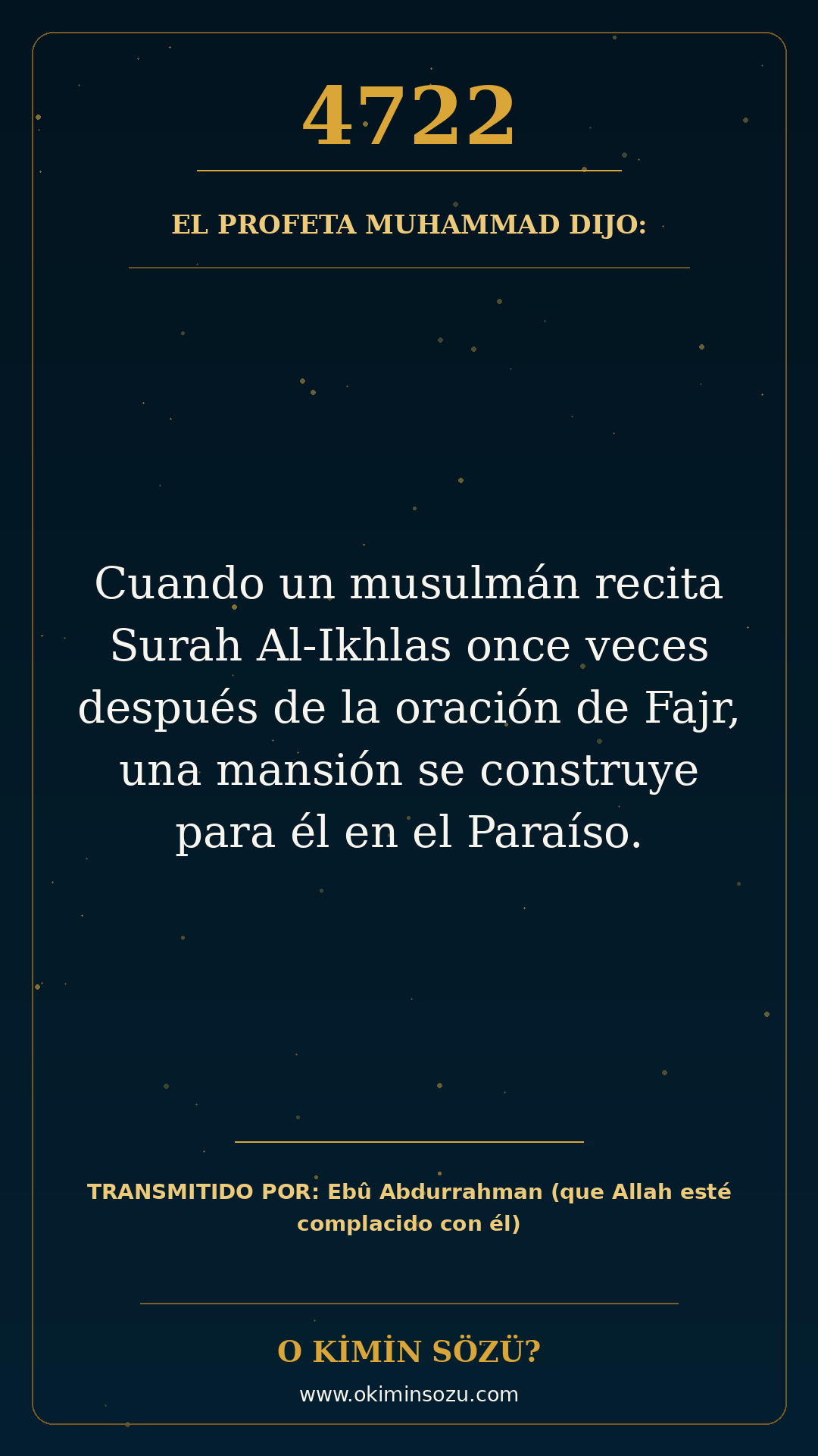 hadis 4722 es