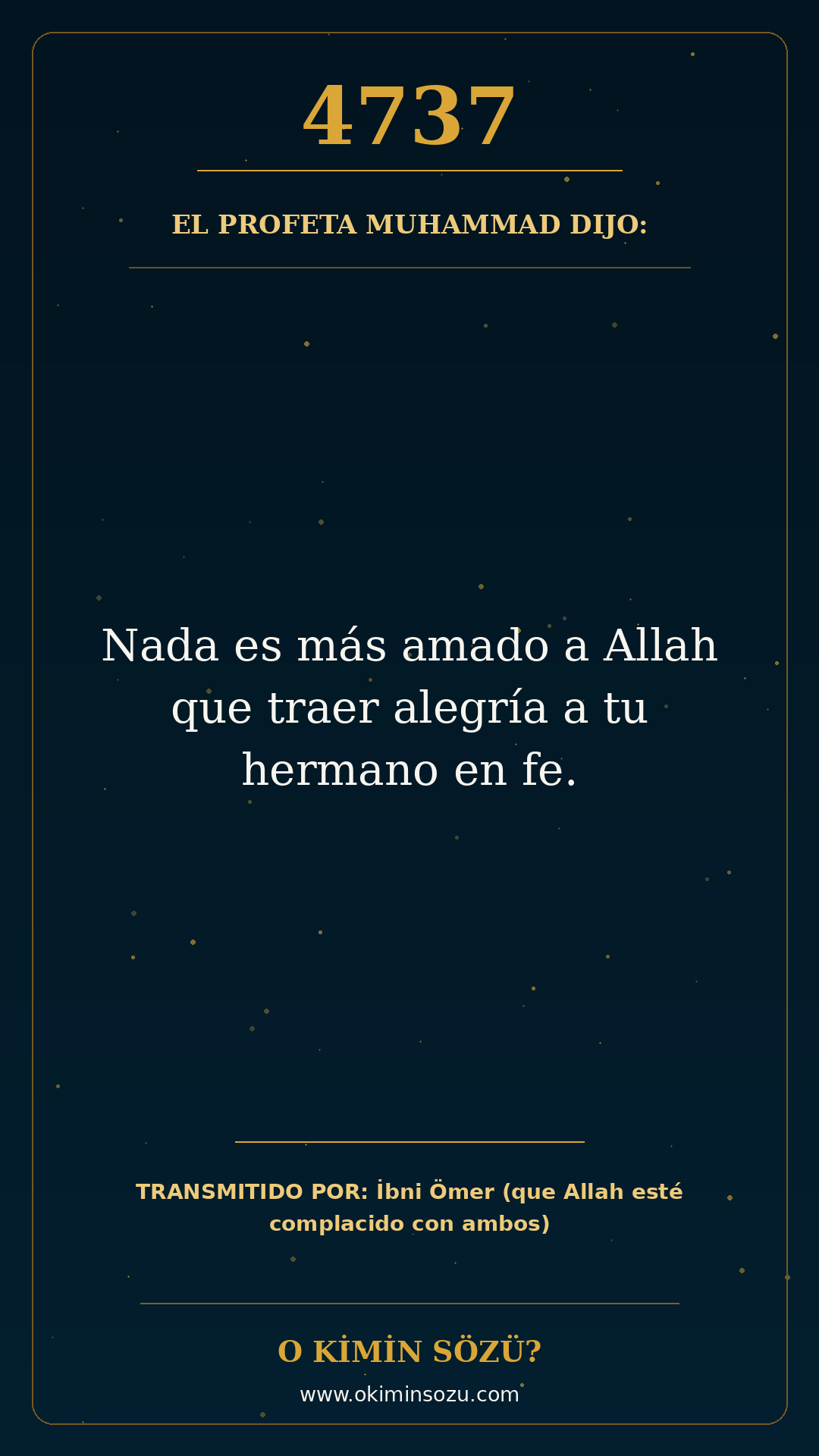 hadis 4737 es