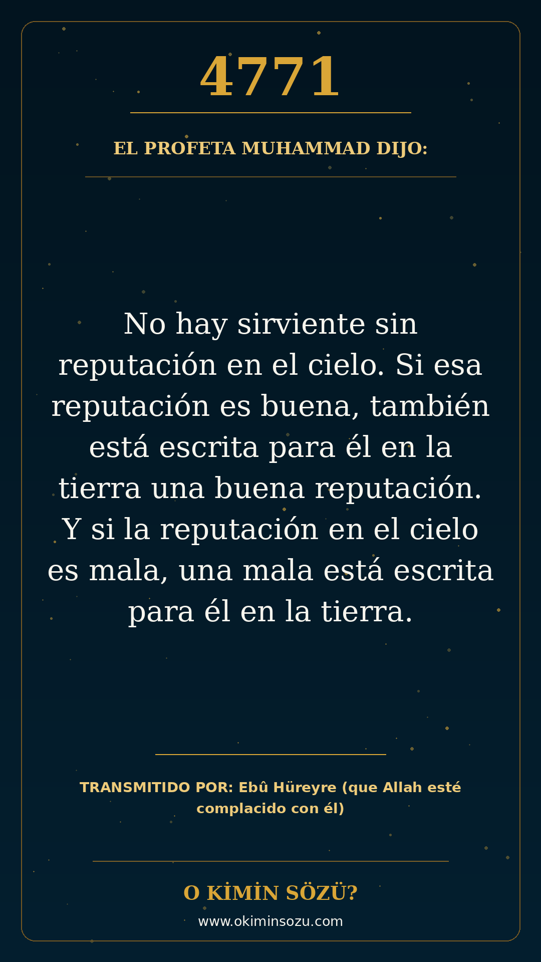 hadis 4771 es