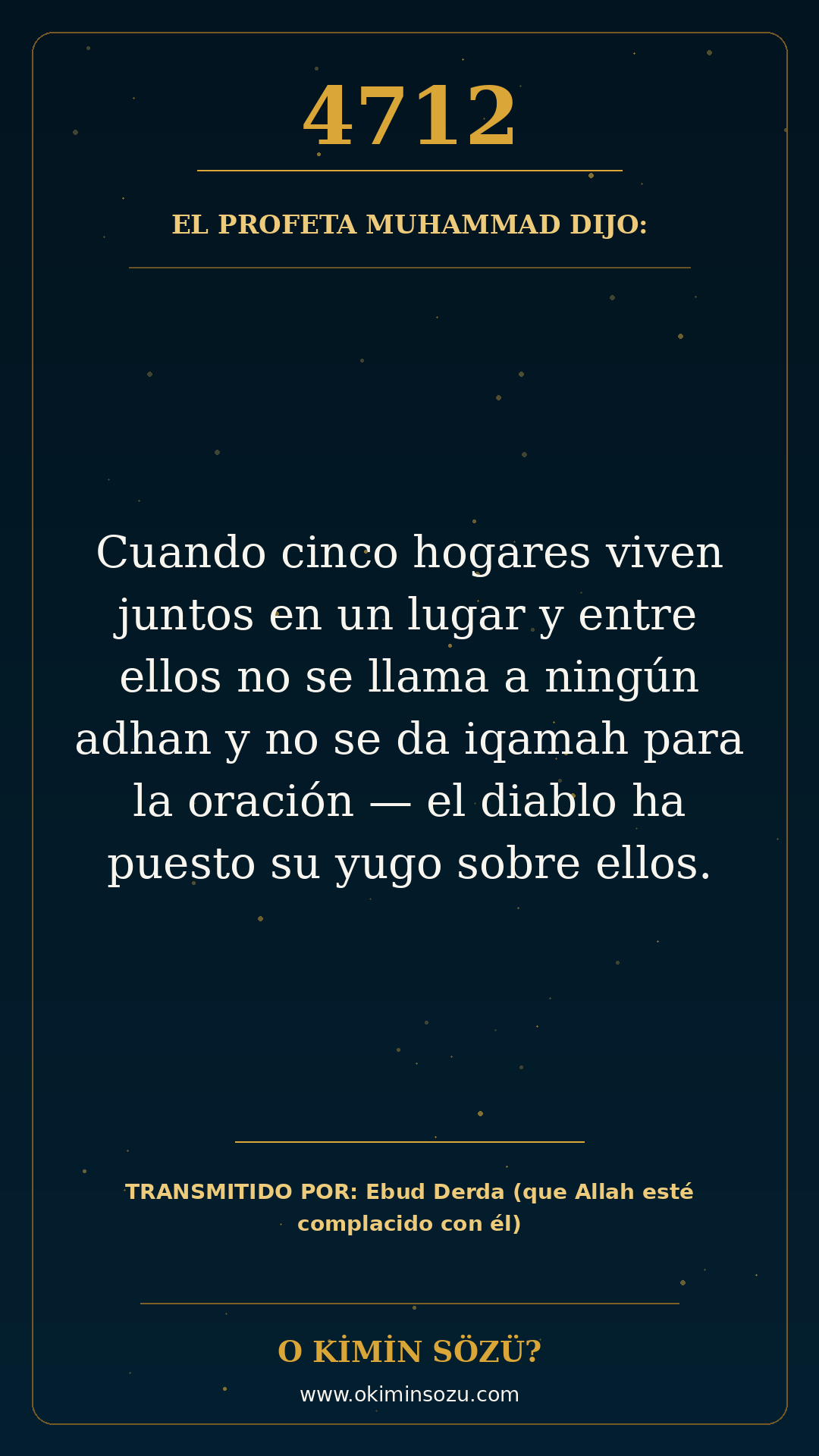 hadis 4712 es