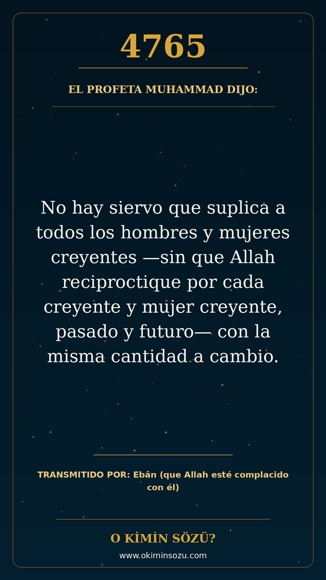 hadis 4765 es