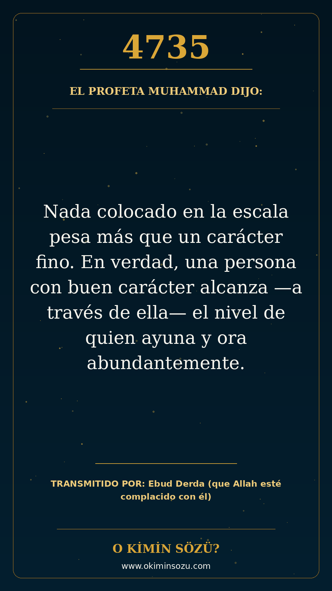 hadis 4735 es