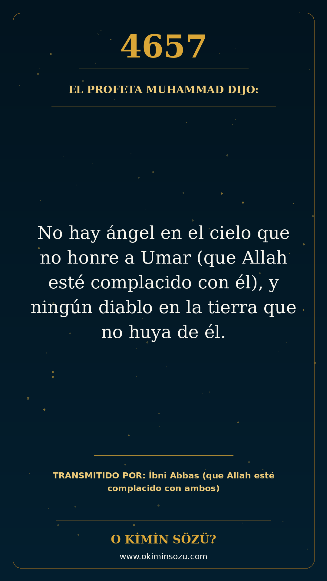 hadis 4657 es