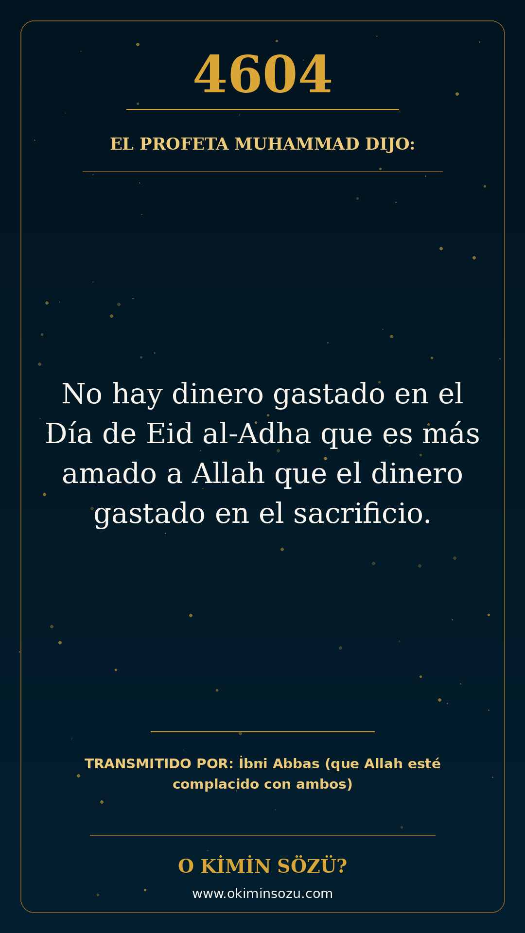 hadis 4604 es