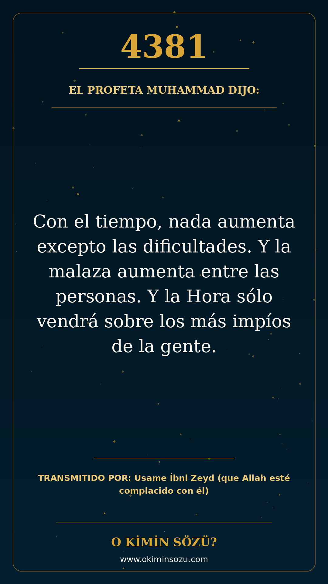 hadis 4381 es