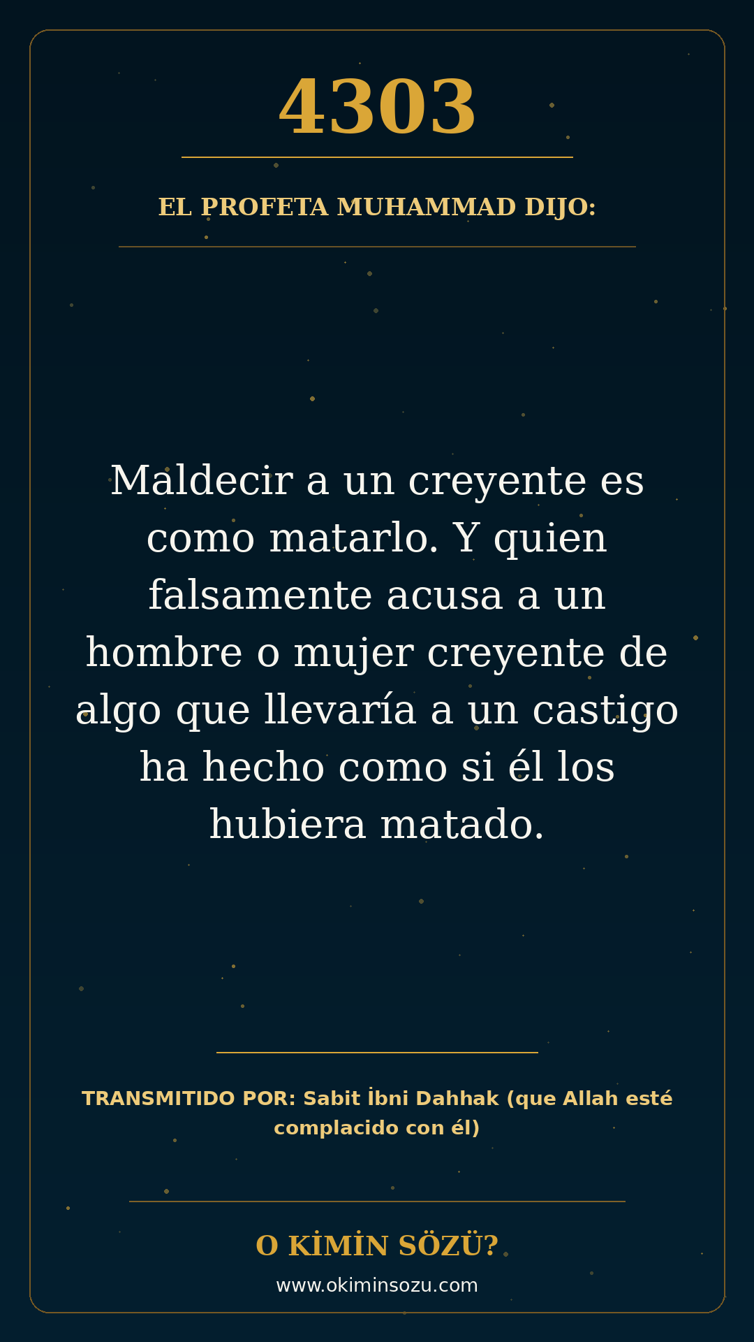 hadis 4303 es
