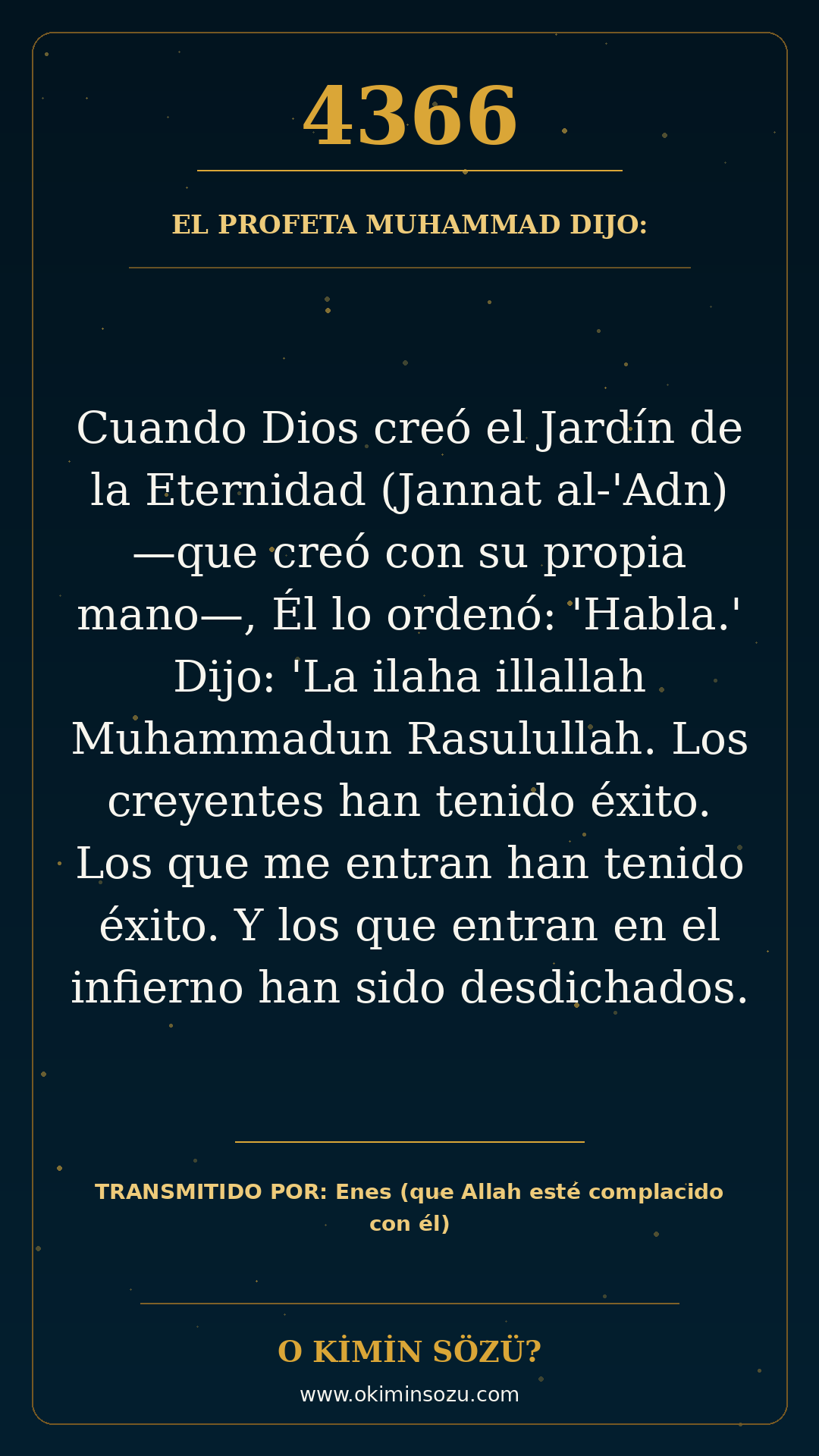 hadis 4366 es