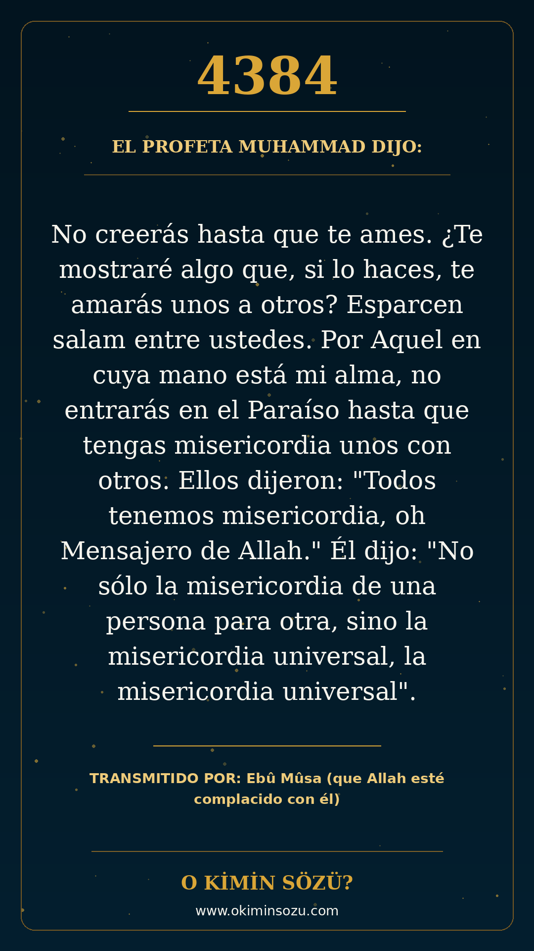 hadis 4384 es
