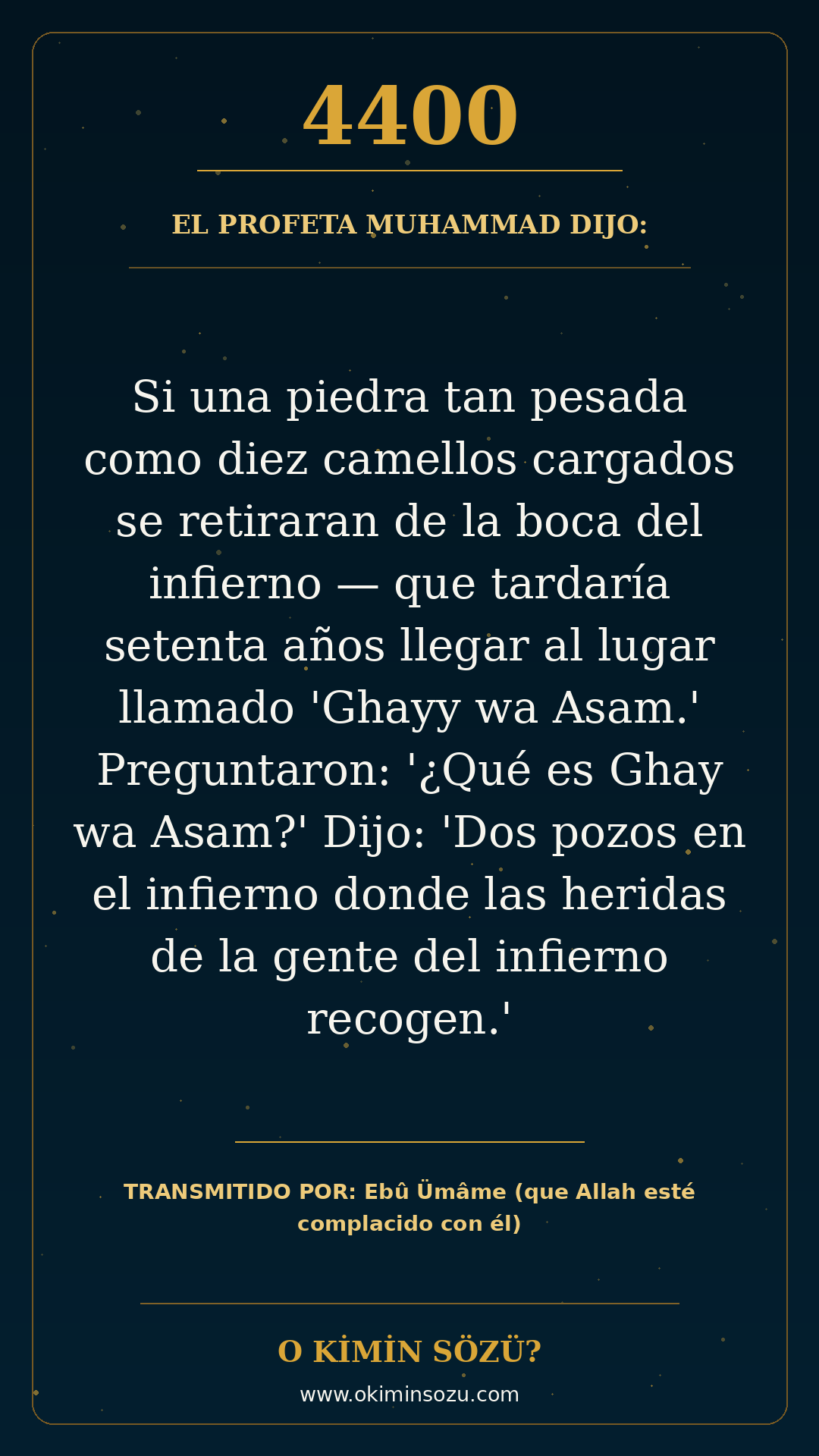hadis 4400 es